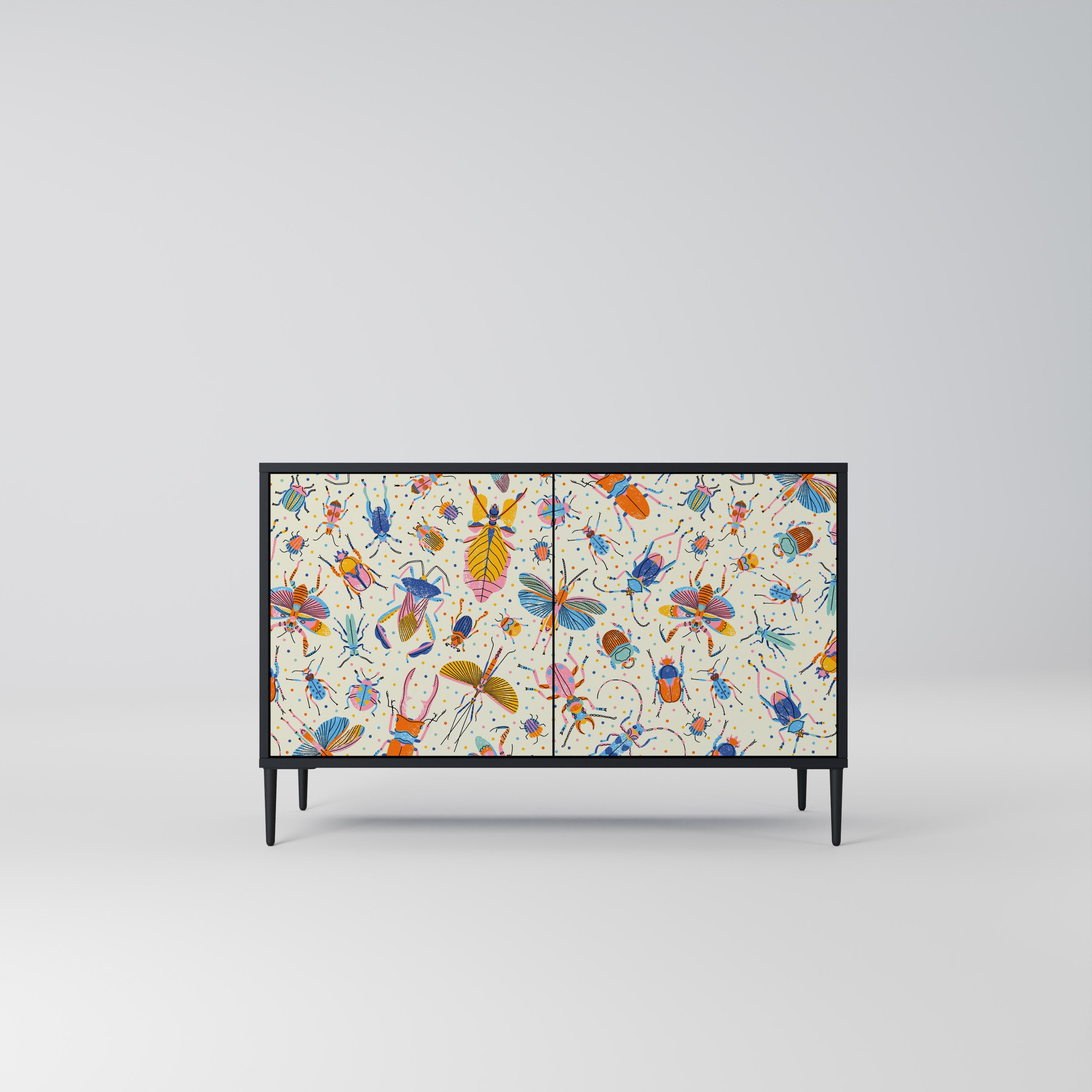 COLORFUL INSECTS 2-Door Sideboard