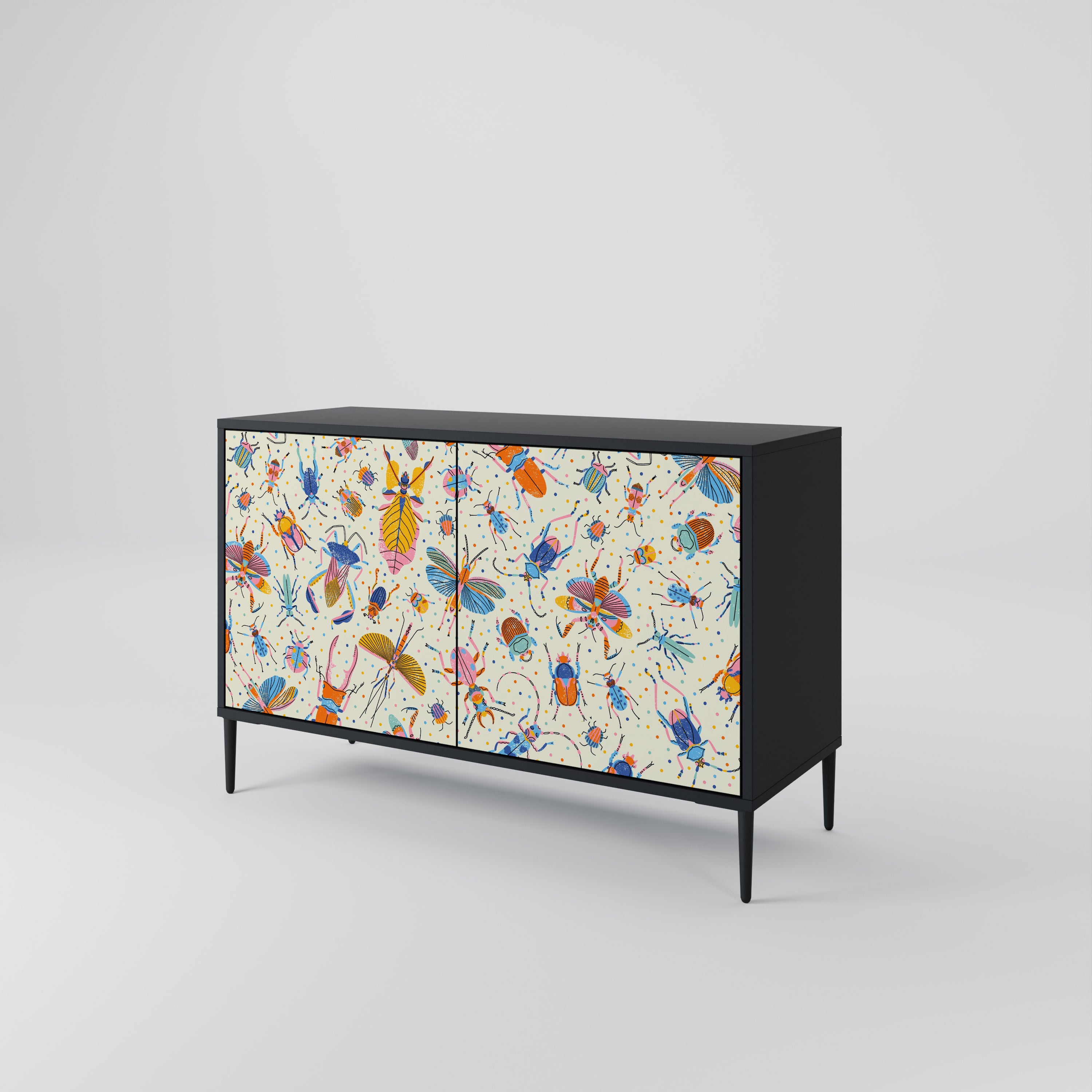 COLORFUL INSECTS 2-Door Sideboard