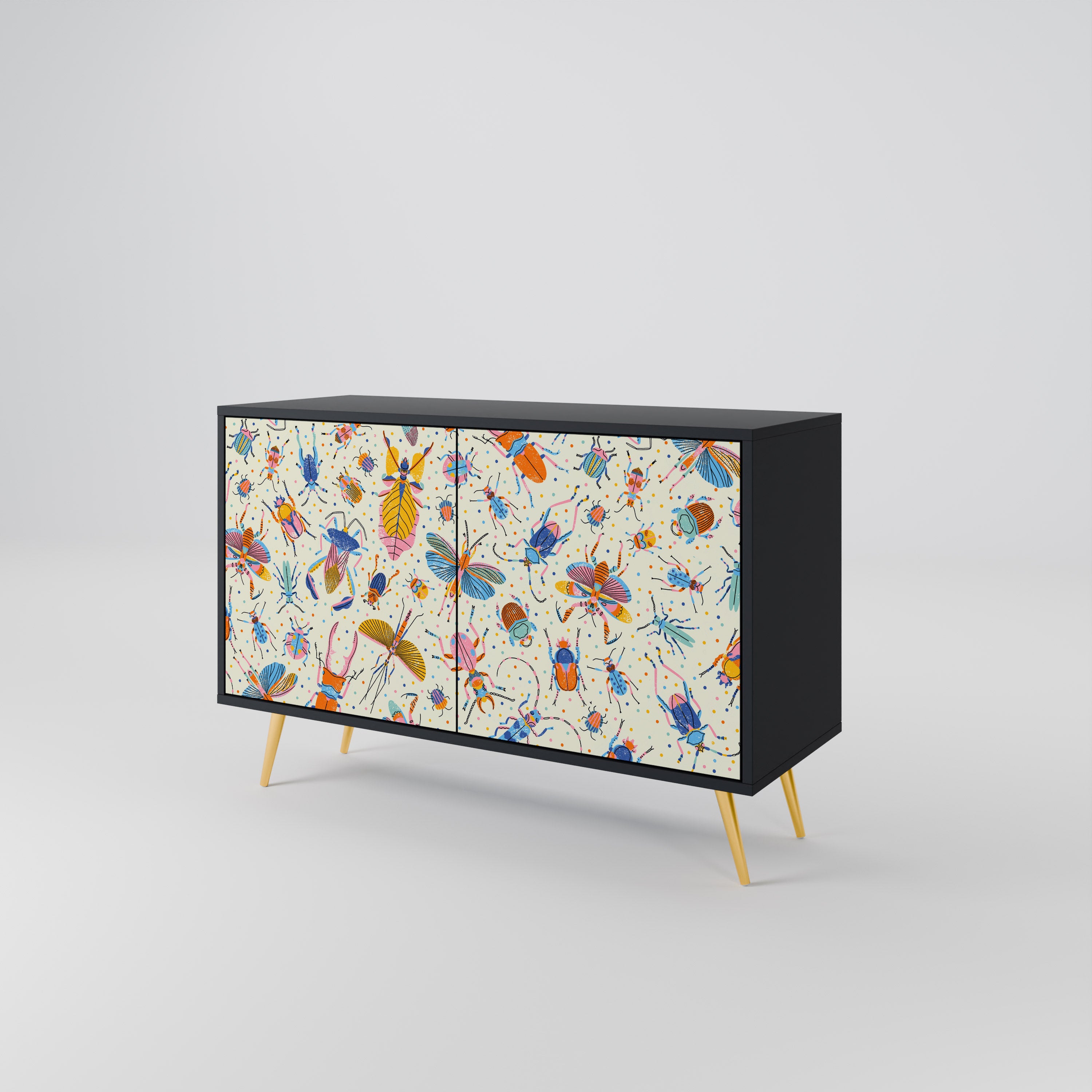 COLORFUL INSECTS 2-Door Sideboard