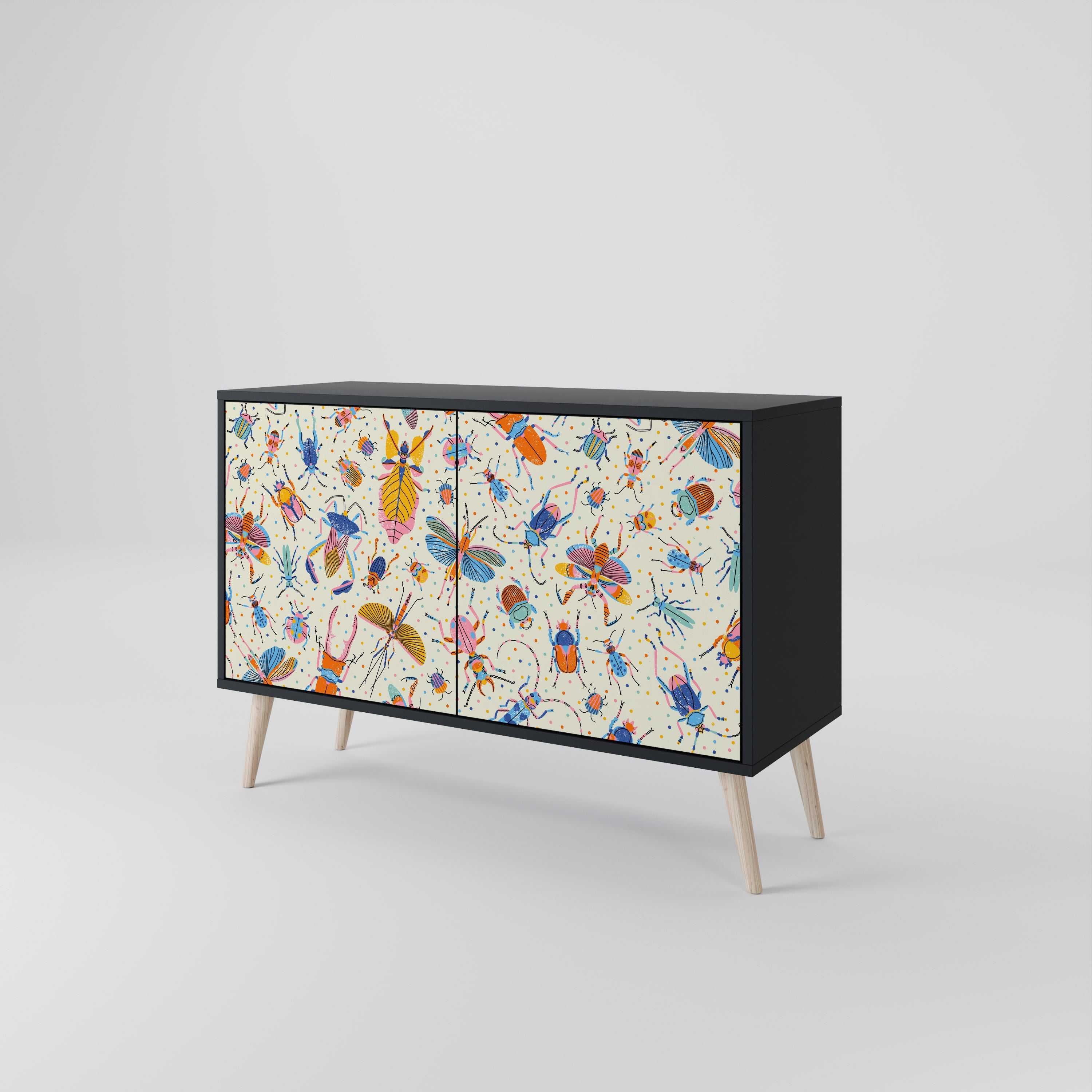 COLORFUL INSECTS 2-Door Sideboard