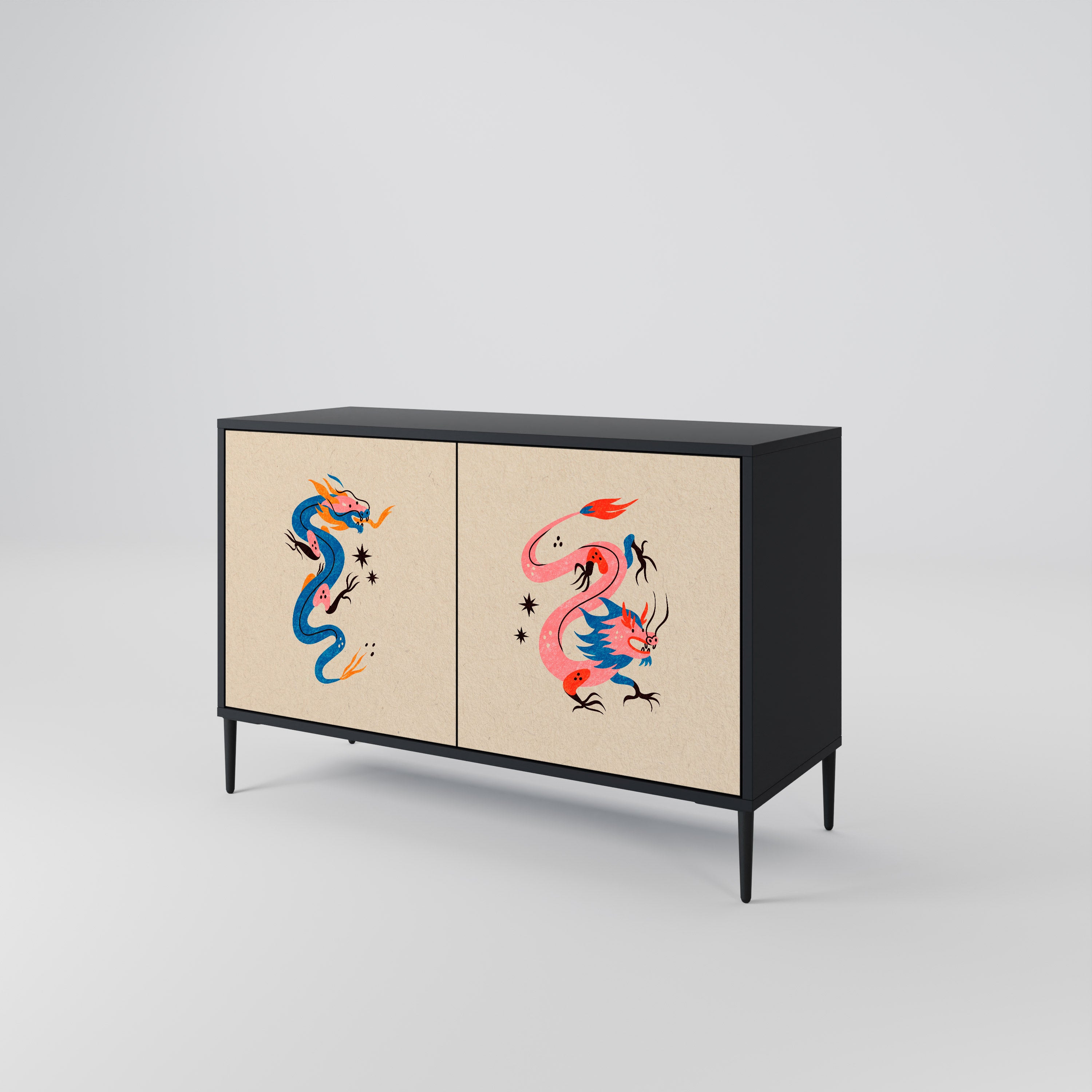 MYTHOLOGICAL CREATURES 2-Door Sideboard
