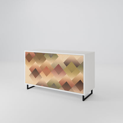 GEOMETRIC FUSION Dvoudveřová komoda