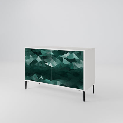 POLYGONAL FLOATING Dvoudveřová komoda