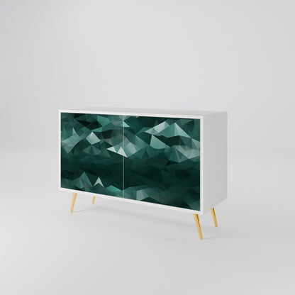 POLYGONAL FLOATING Dvoudveřová komoda