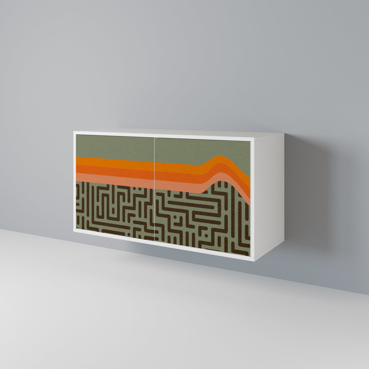 SIMPLE SOLUTIONS Dvoudveřová komoda