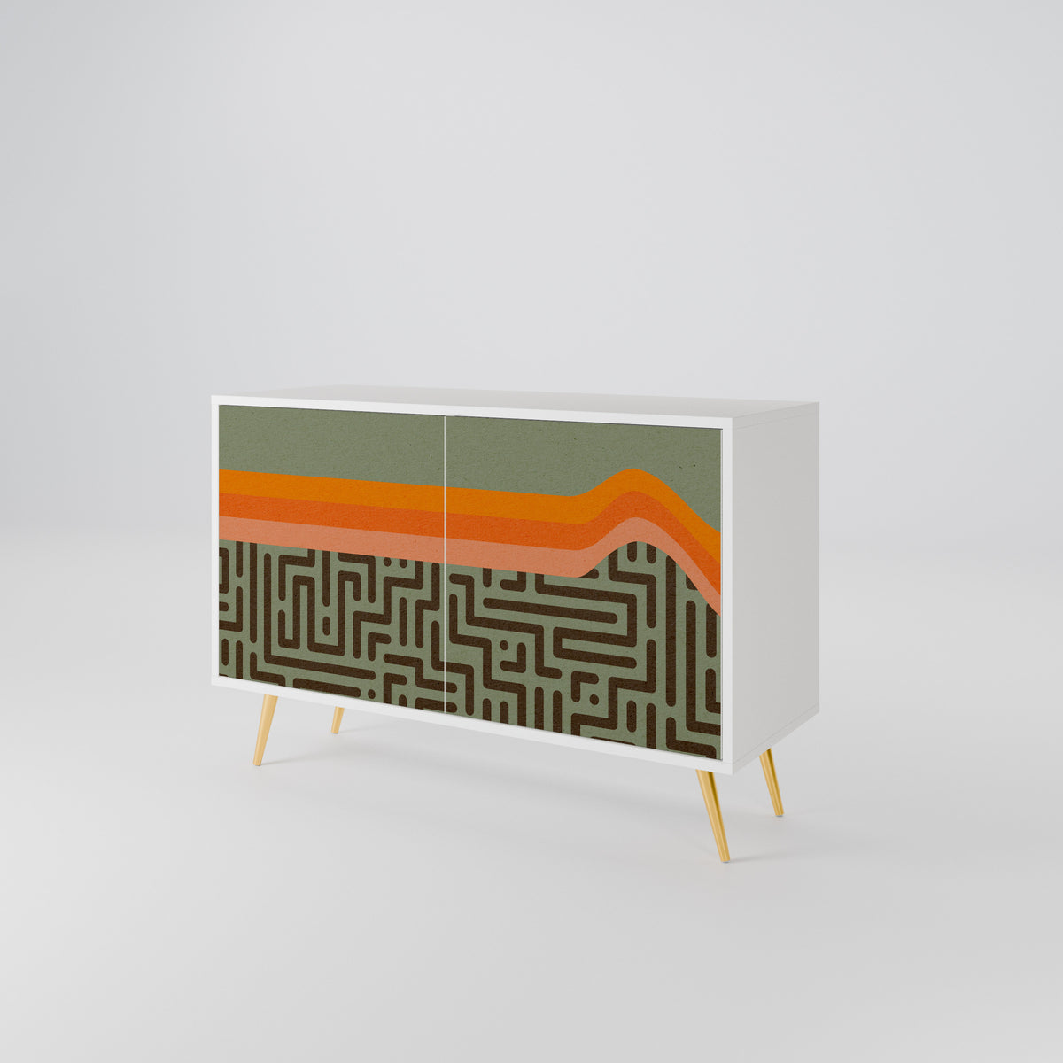 SIMPLE SOLUTIONS Dvoudveřová komoda