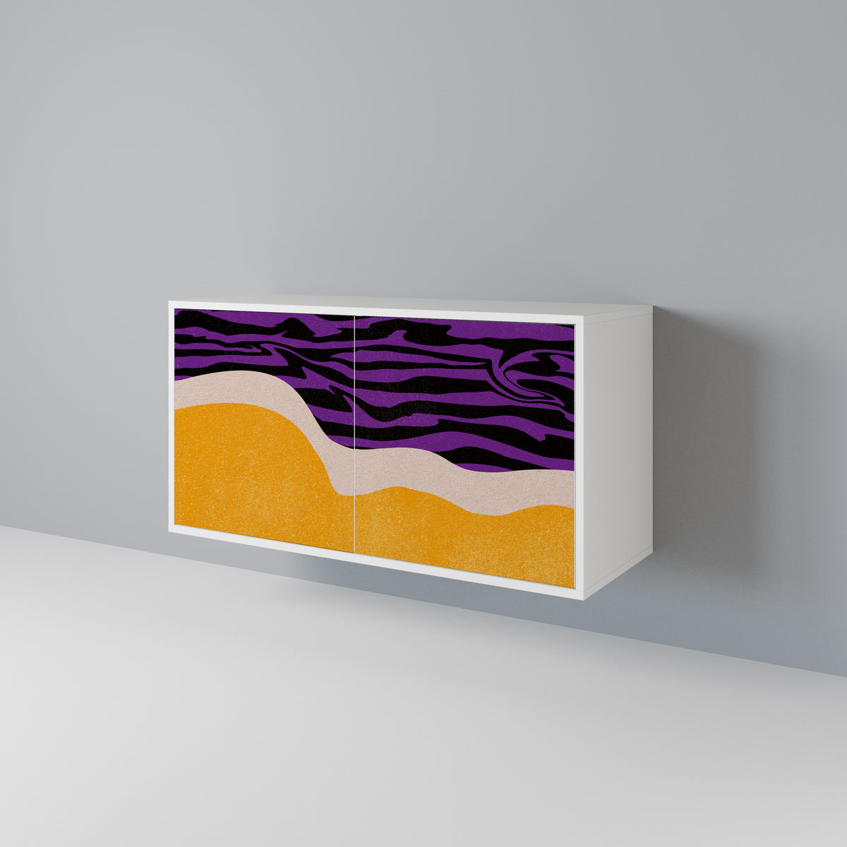 INDEPENDENT BORDER Dvoudveřová komoda