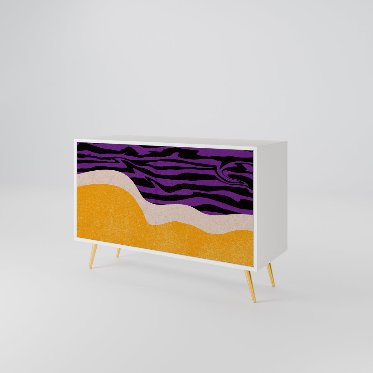 INDEPENDENT BORDER Dvoudveřová komoda