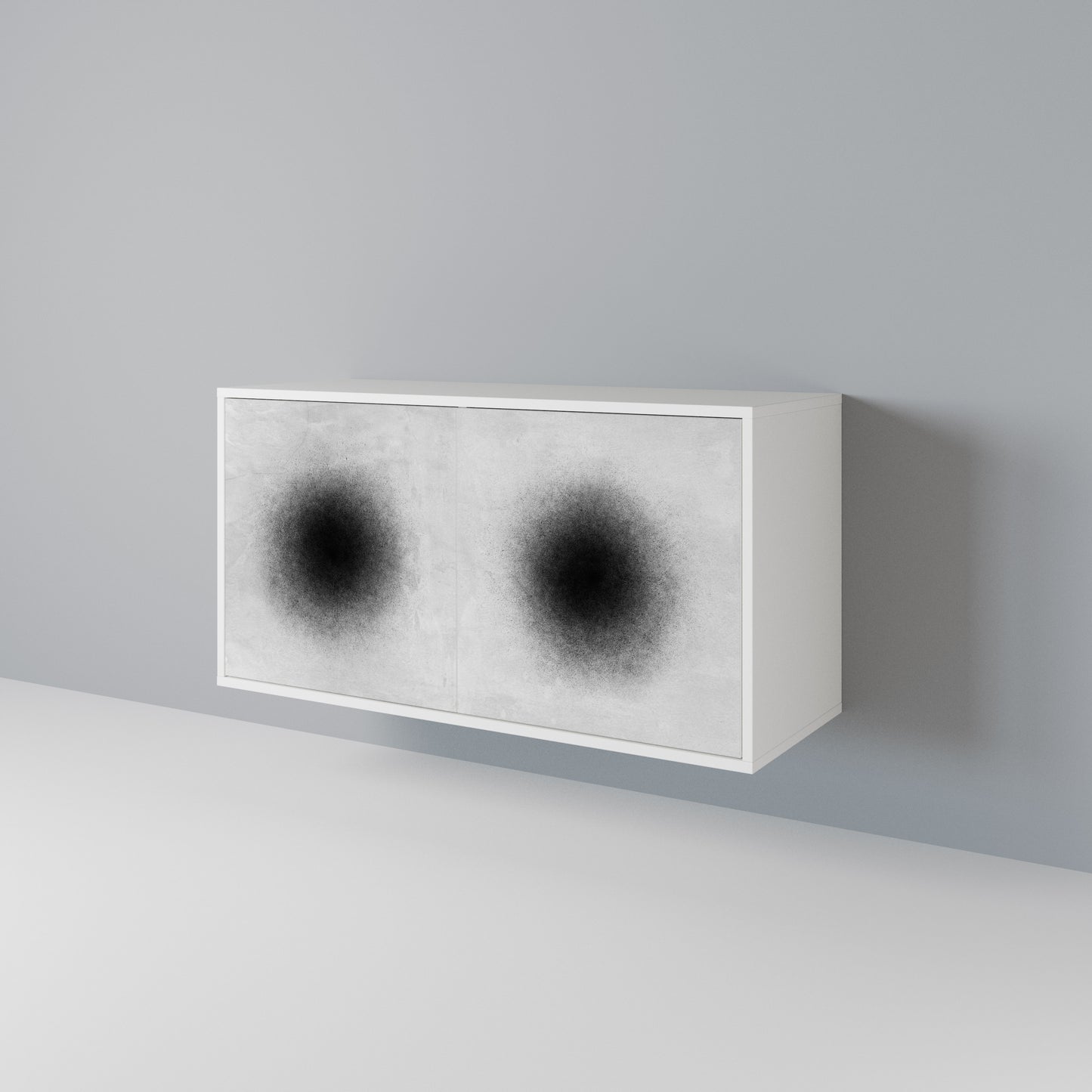 BLACK HOLE Dvoudveřová komoda