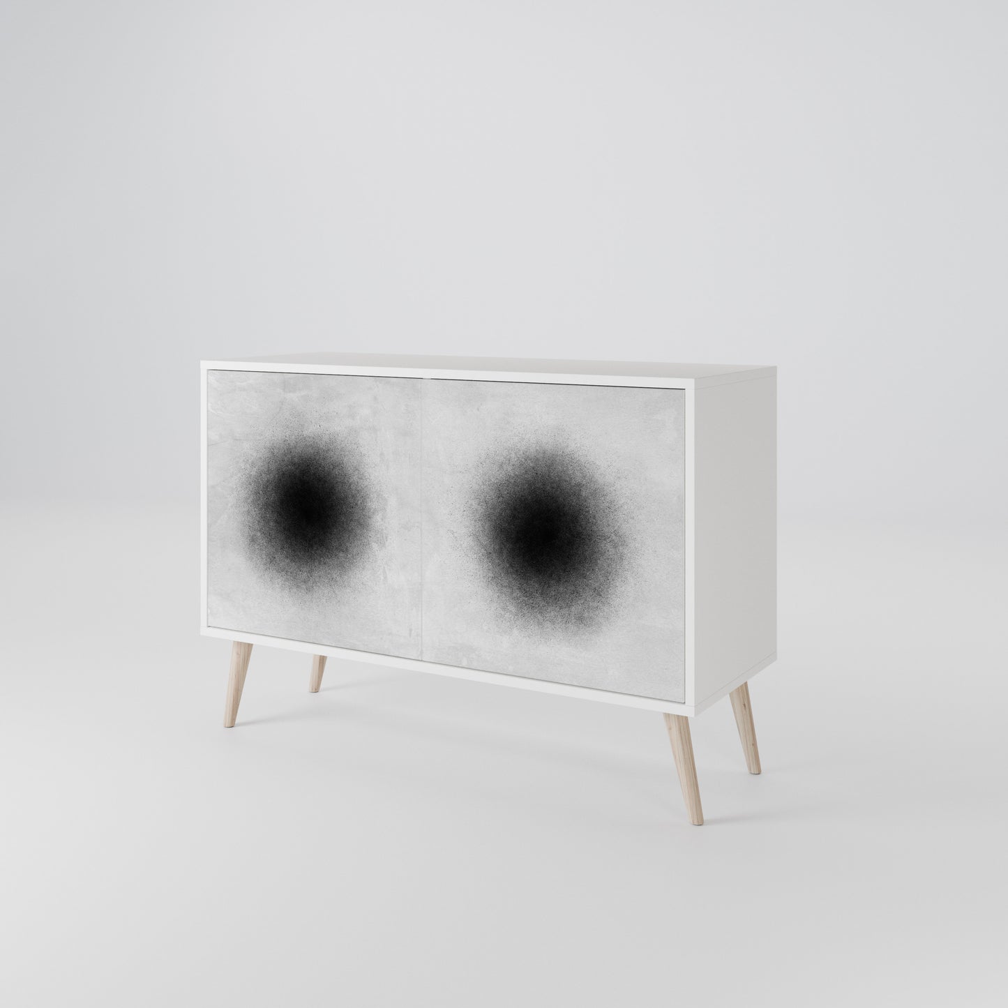 BLACK HOLE Dvoudveřová komoda
