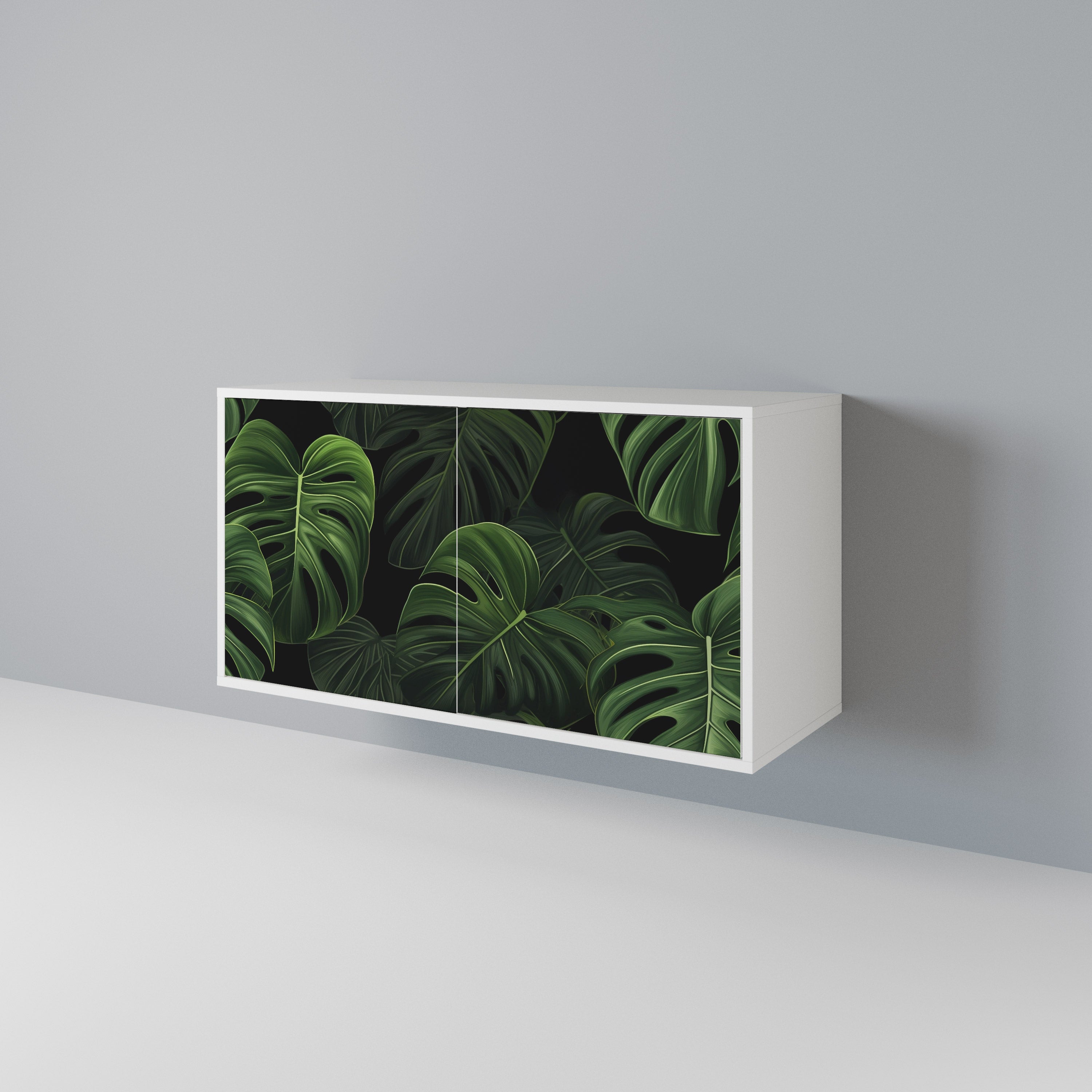 INFINITE MONSTERA Dvoudveřová komoda