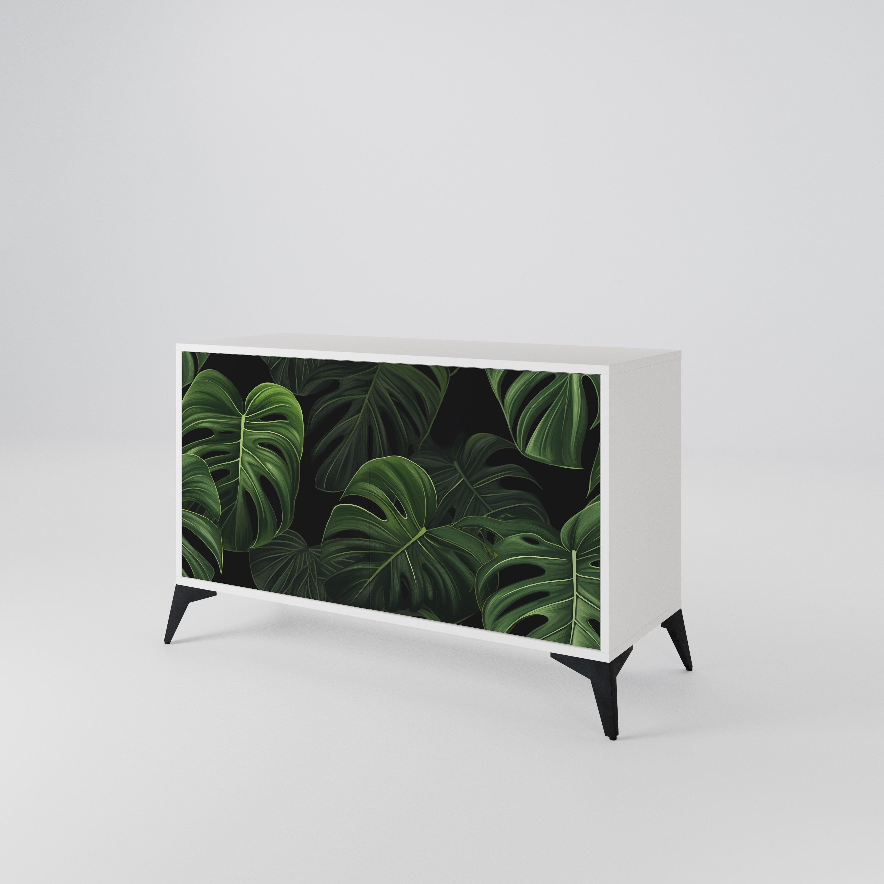 INFINITE MONSTERA Dvoudveřová komoda
