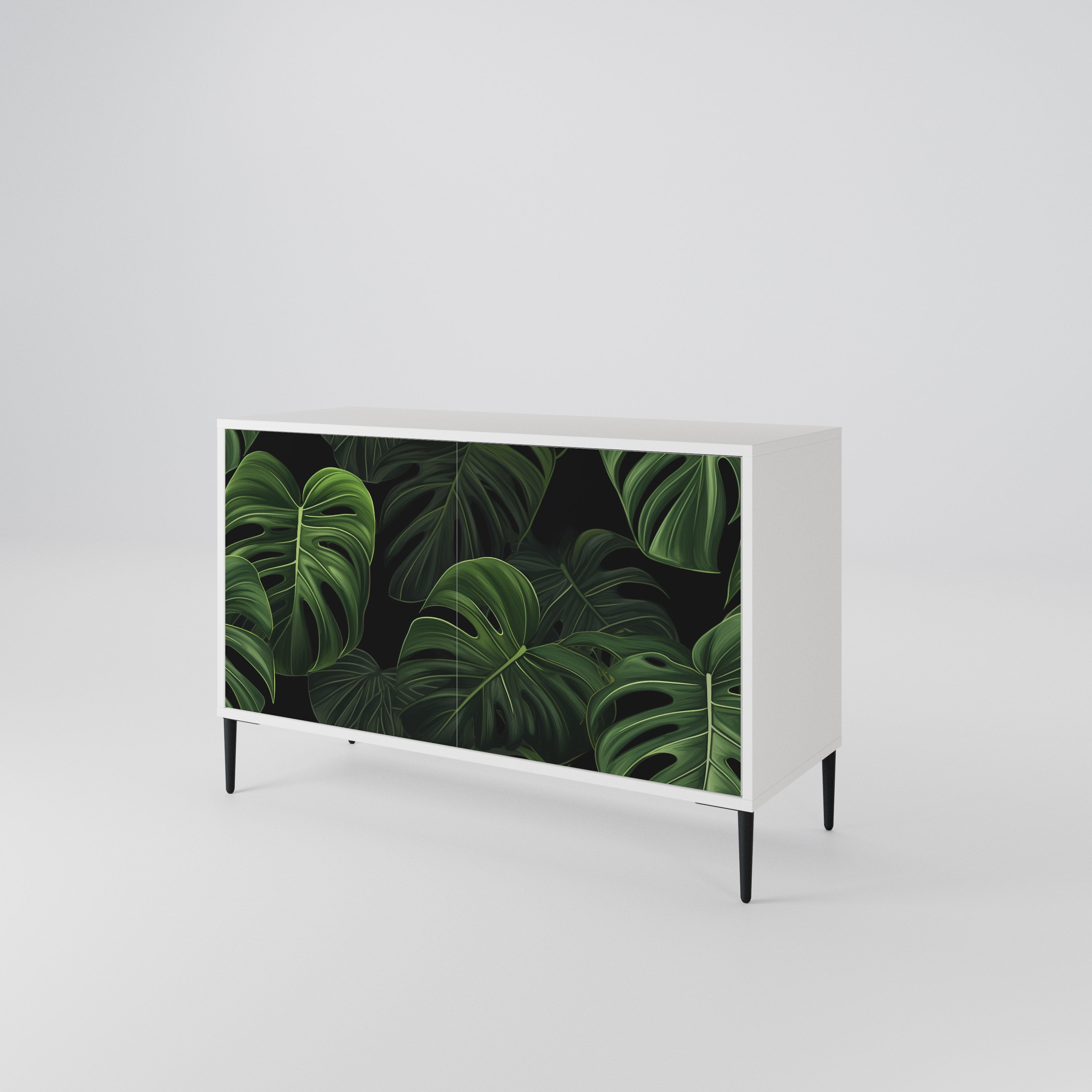 INFINITE MONSTERA Dvoudveřová komoda
