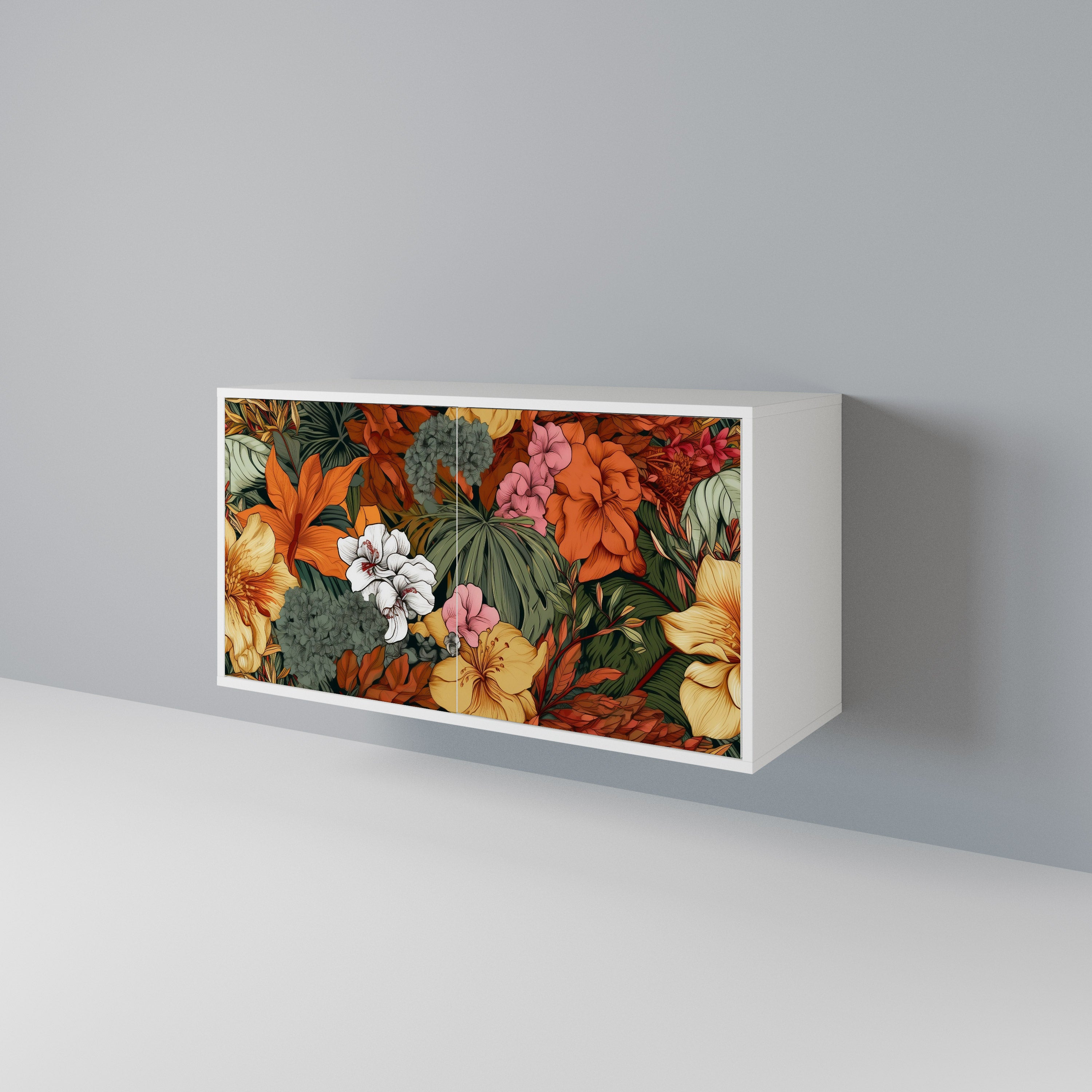 RADIANT FLORA Dvoudveřová komoda