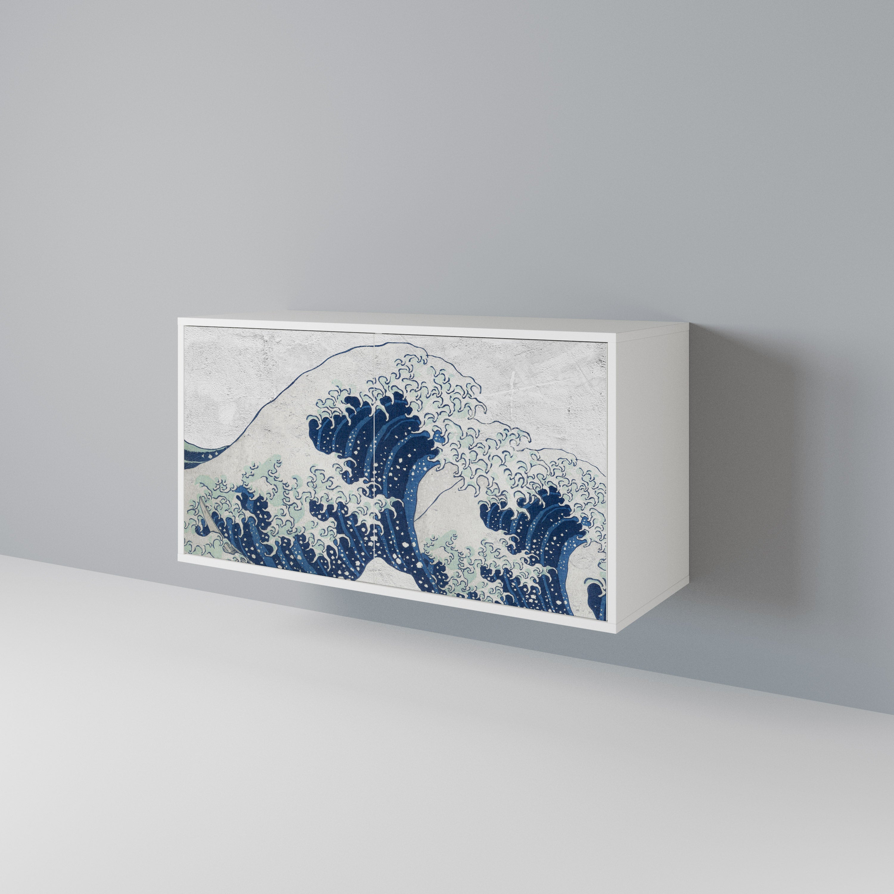 THE GREAT WAVE AT KANAGAWA Dvoudveřová komoda