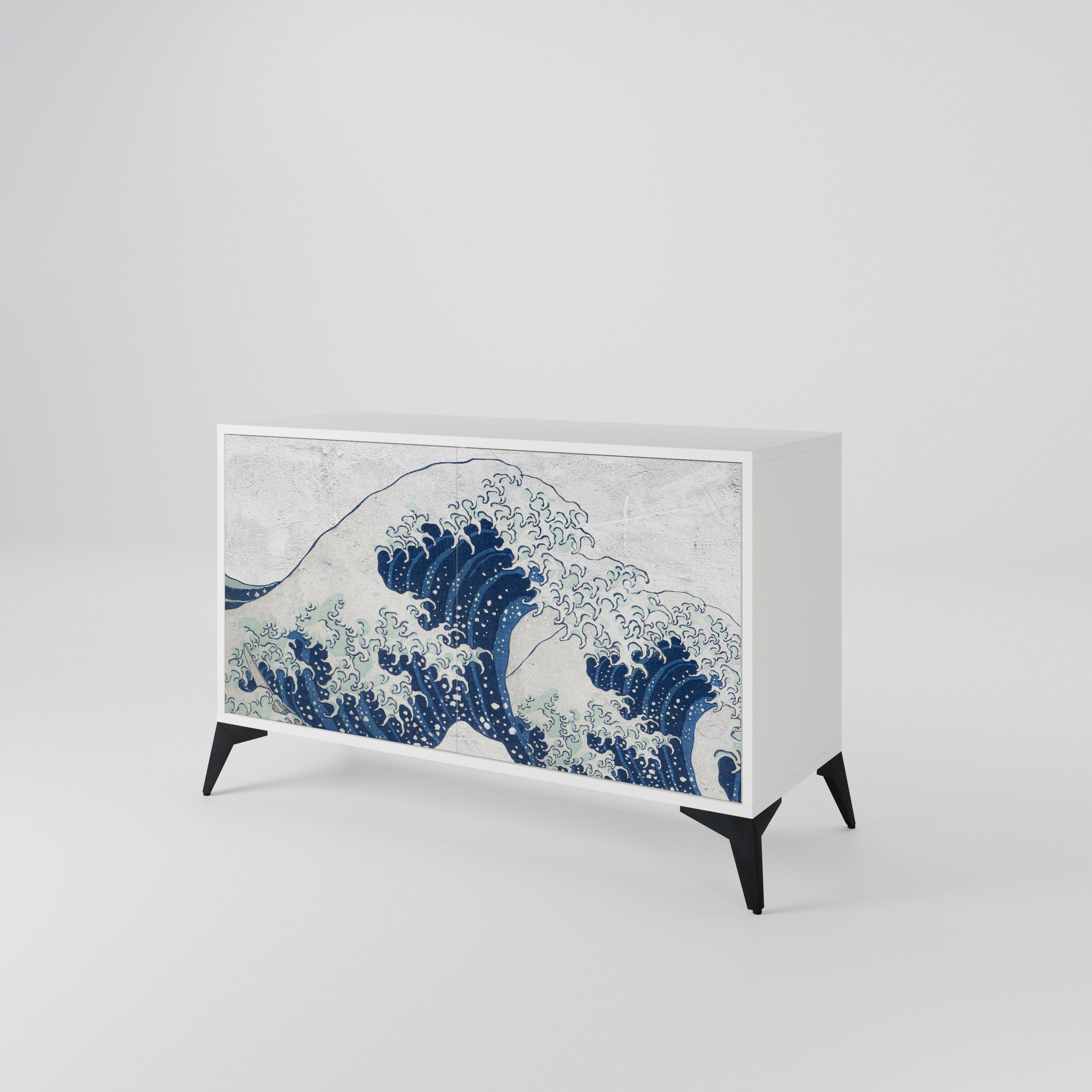 THE GREAT WAVE AT KANAGAWA Dvoudveřová komoda