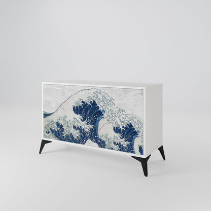 THE GREAT WAVE AT KANAGAWA Dvoudveřová komoda
