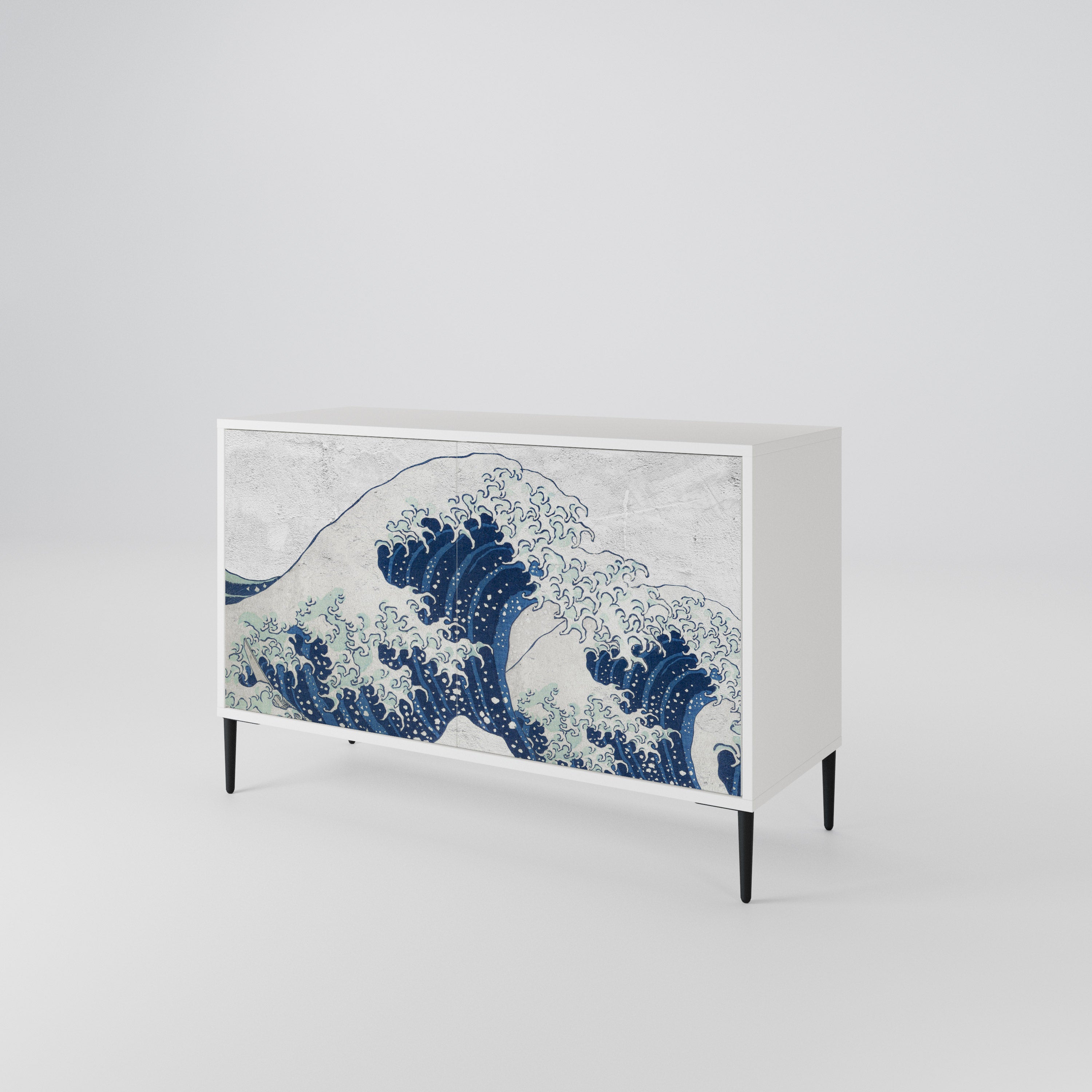 THE GREAT WAVE AT KANAGAWA Dvoudveřová komoda