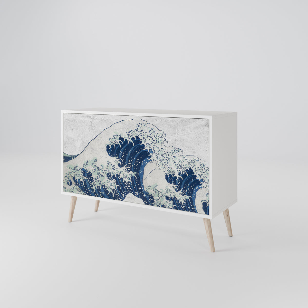THE GREAT WAVE AT KANAGAWA Dvoudveřová komoda