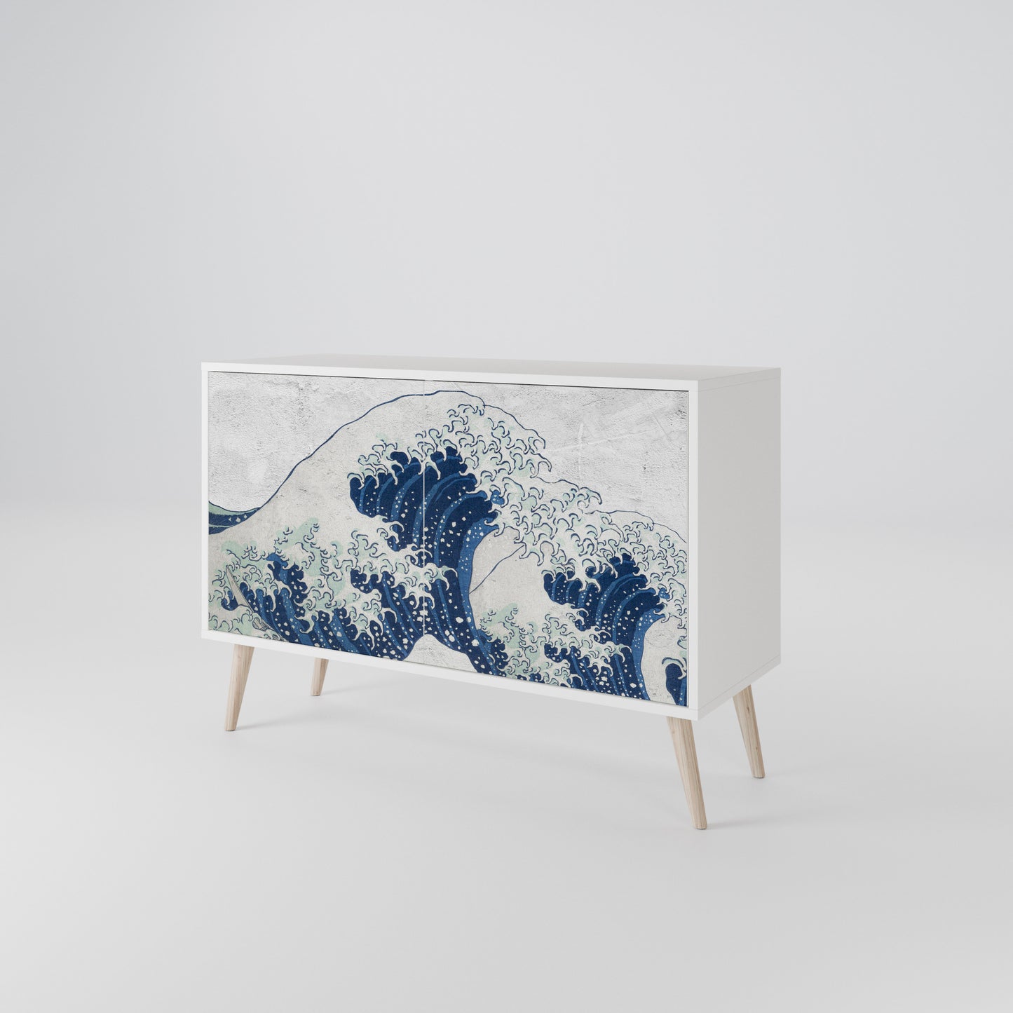 THE GREAT WAVE AT KANAGAWA Dvoudveřová komoda