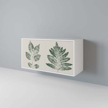 GREEN LEAFY STAMPS Dvoudveřová komoda
