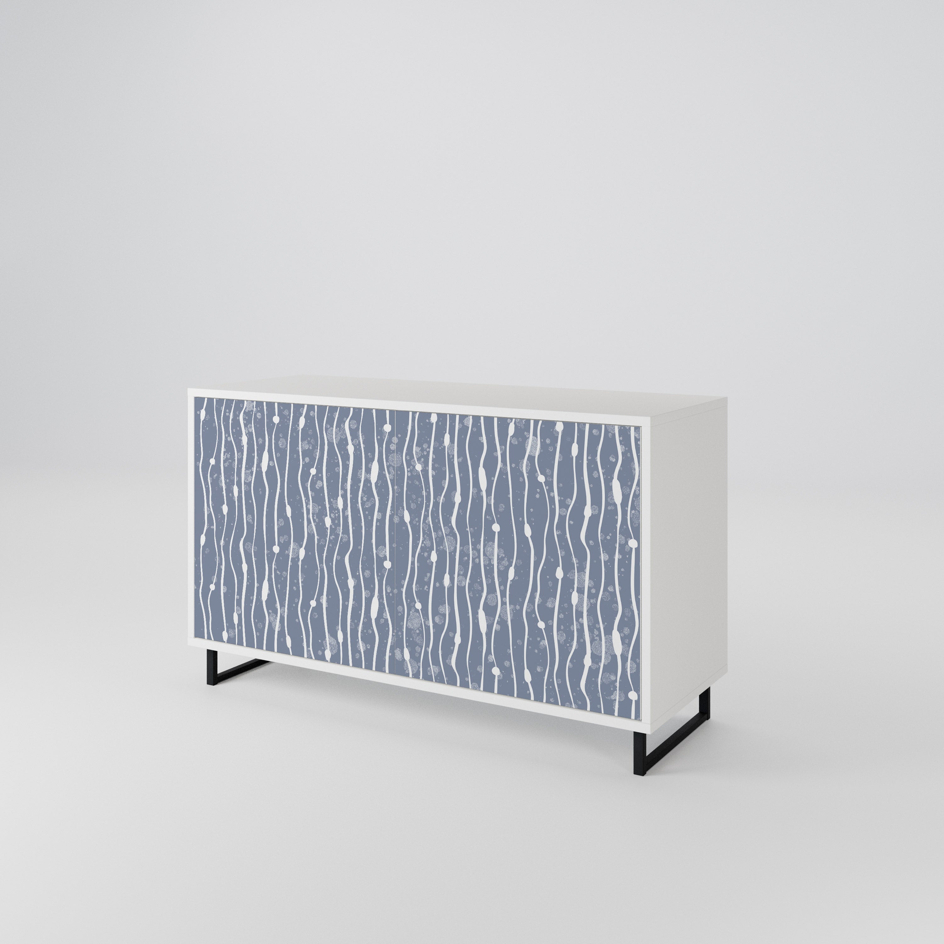 GRAPHITE RAIN Dvoudveřová komoda
