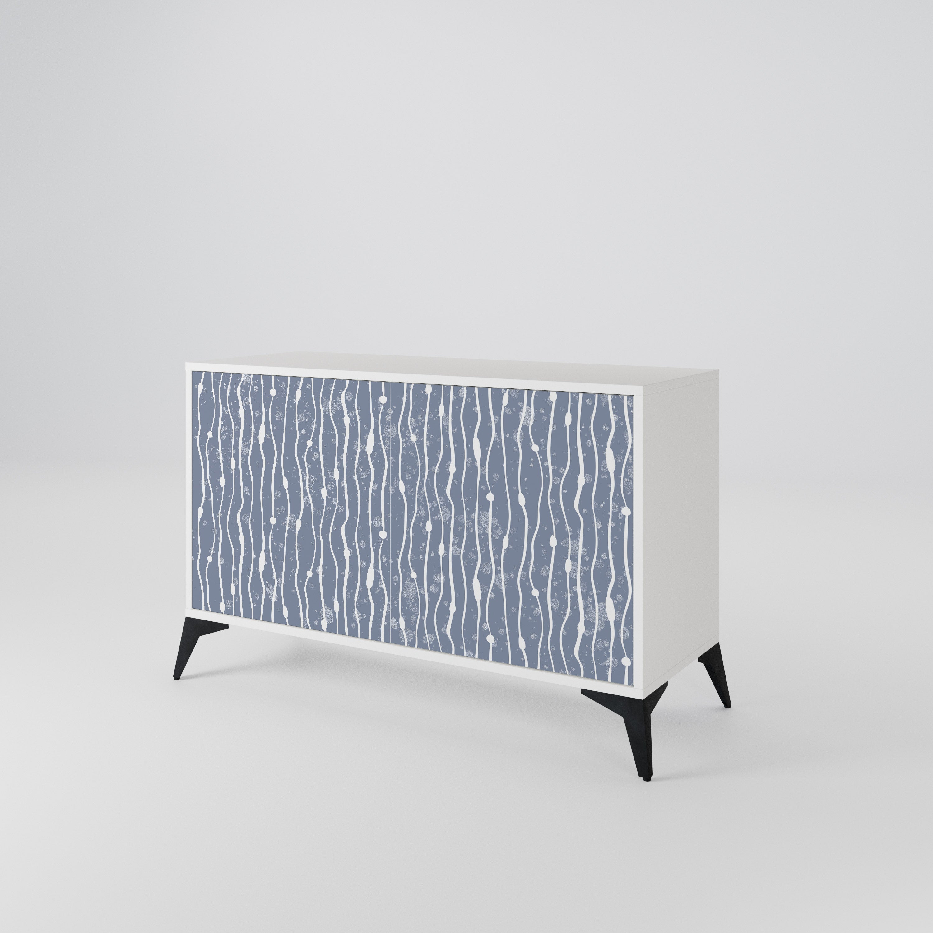 GRAPHITE RAIN Dvoudveřová komoda