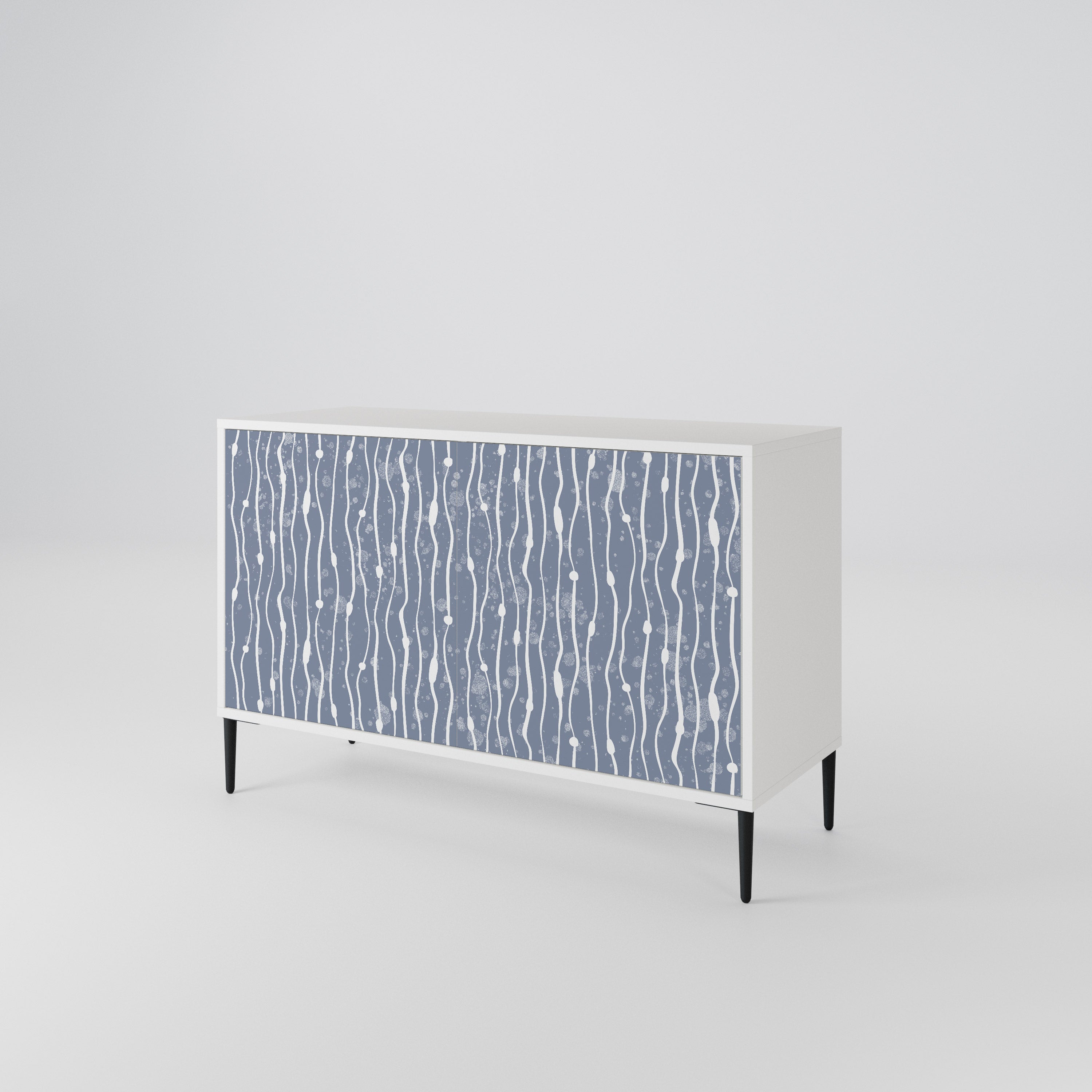 GRAPHITE RAIN Dvoudveřová komoda