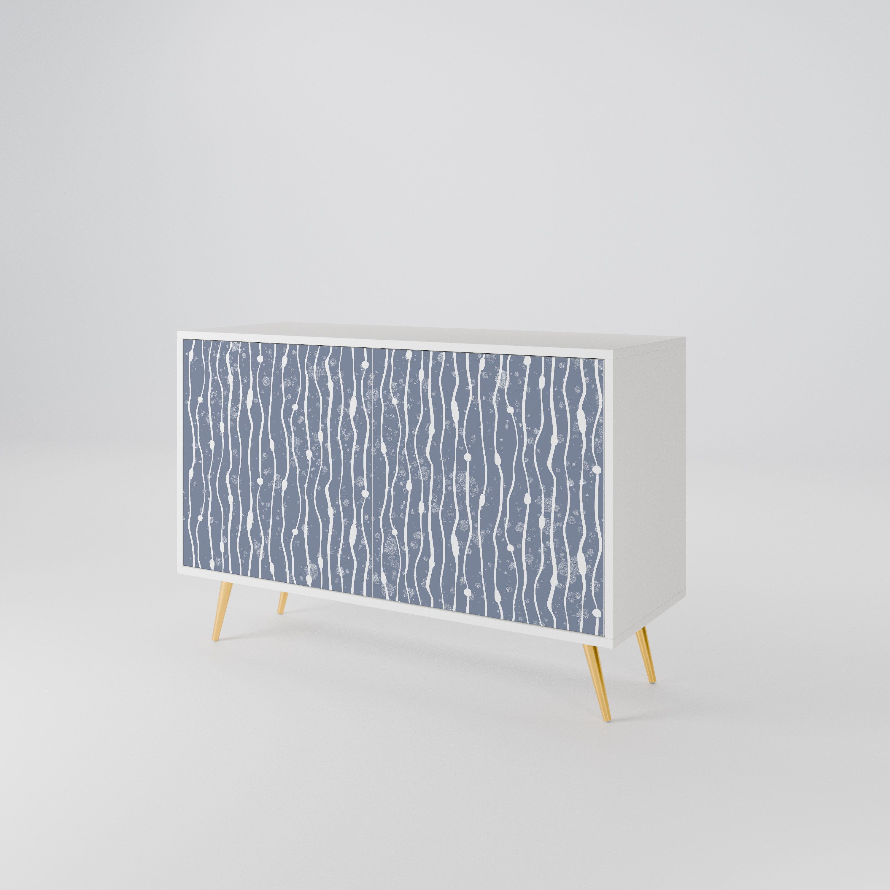 GRAPHITE RAIN Dvoudveřová komoda