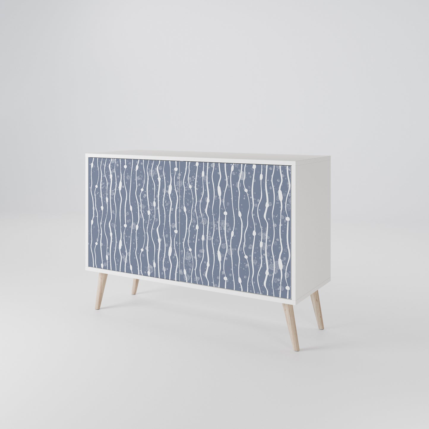 GRAPHITE RAIN Dvoudveřová komoda