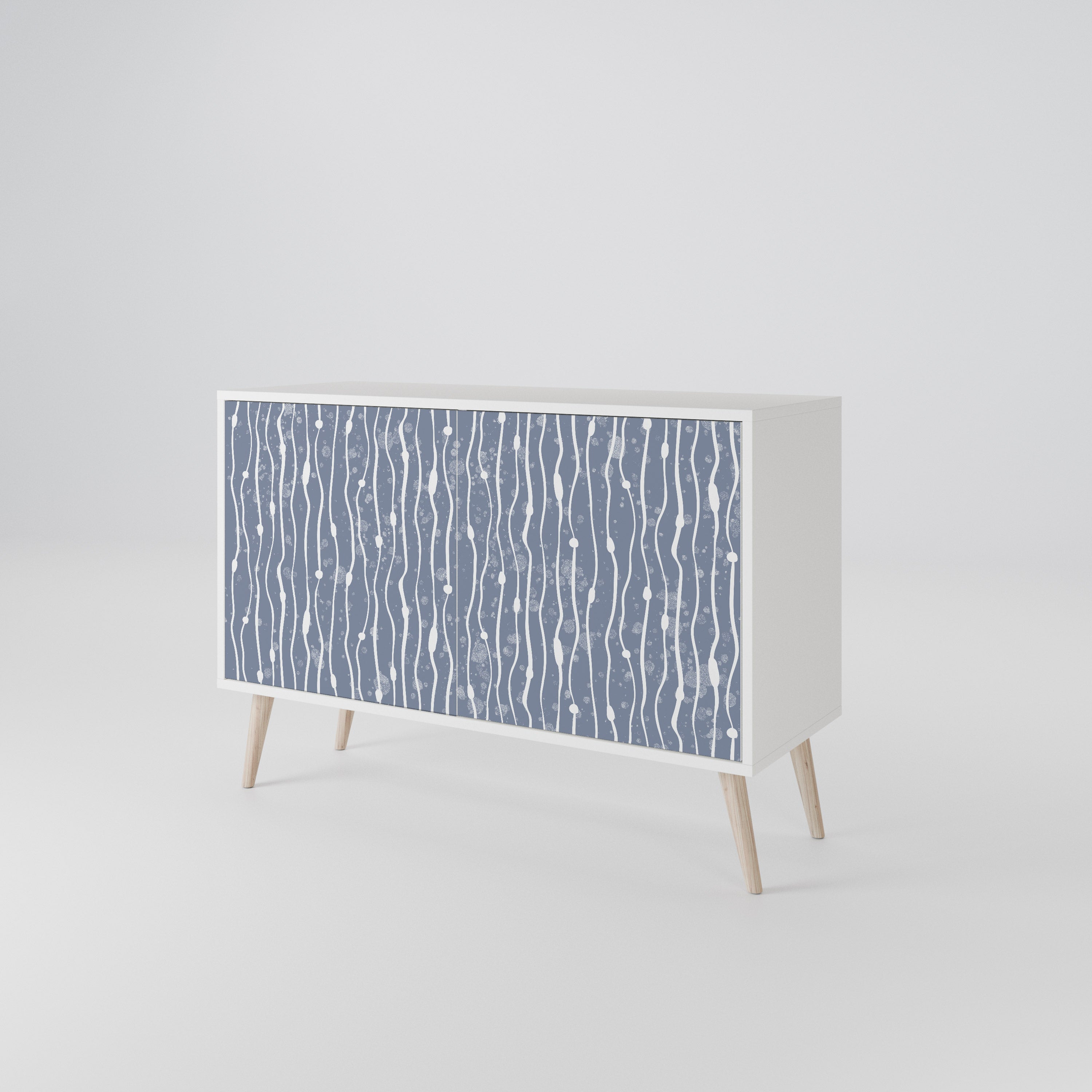 GRAPHITE RAIN Dvoudveřová komoda