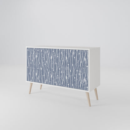 GRAPHITE RAIN Dvoudveřová komoda