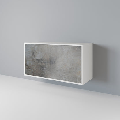 CONCRETE WALL Dvoudveřová komoda