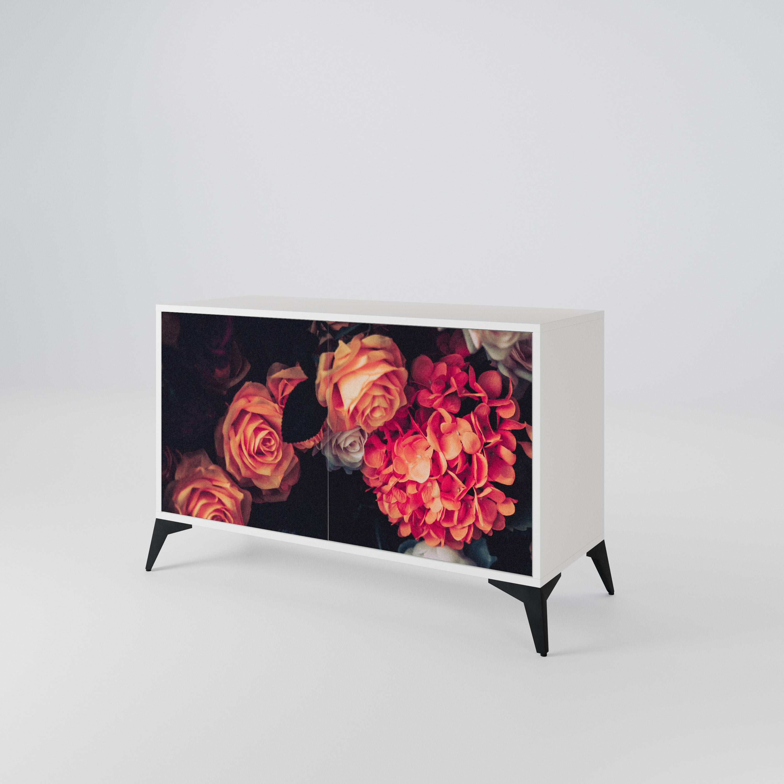 NEVERENDING BLOOM Dvoudveřová komoda