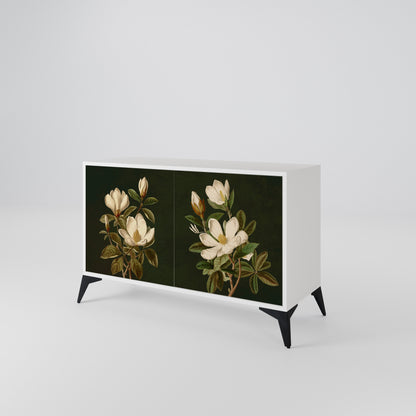 FLORAL NOIR Dvoudveřová komoda