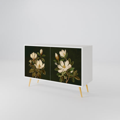 FLORAL NOIR Dvoudveřová komoda