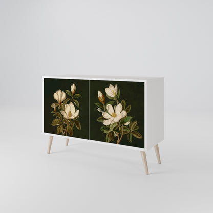 FLORAL NOIR Dvoudveřová komoda