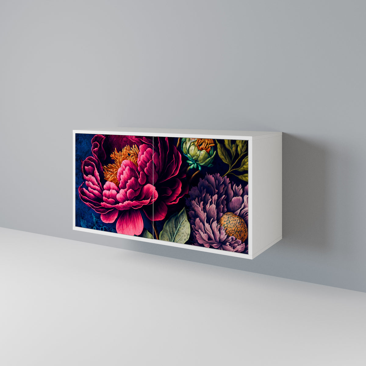 BLOOMING ELEGANCE Dvoudveřová komoda