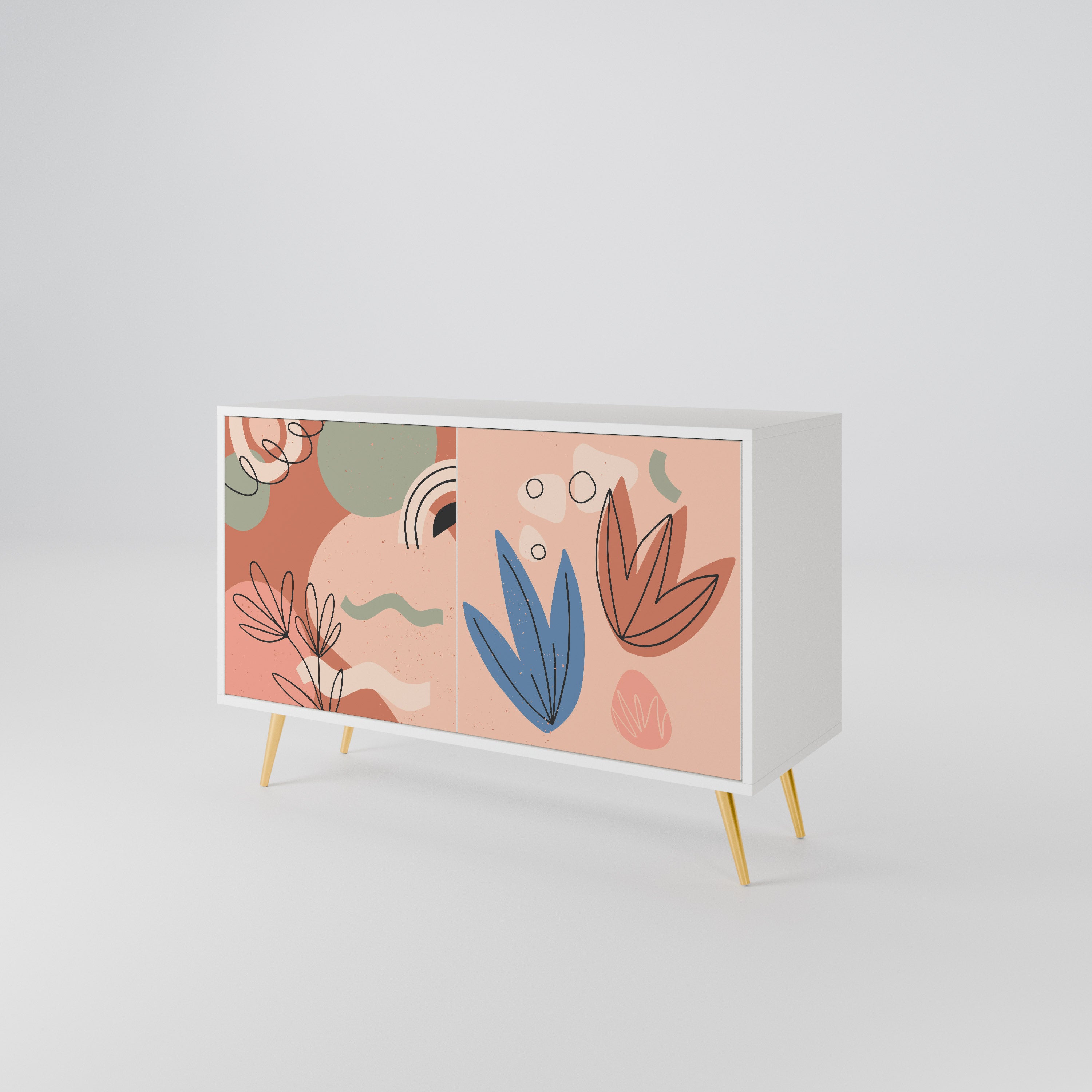 PASTEL DESTINY Dvoudveřová komoda