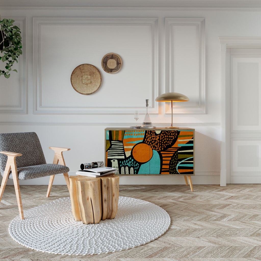 GEODE GLIMMER Dvoudveřová komoda