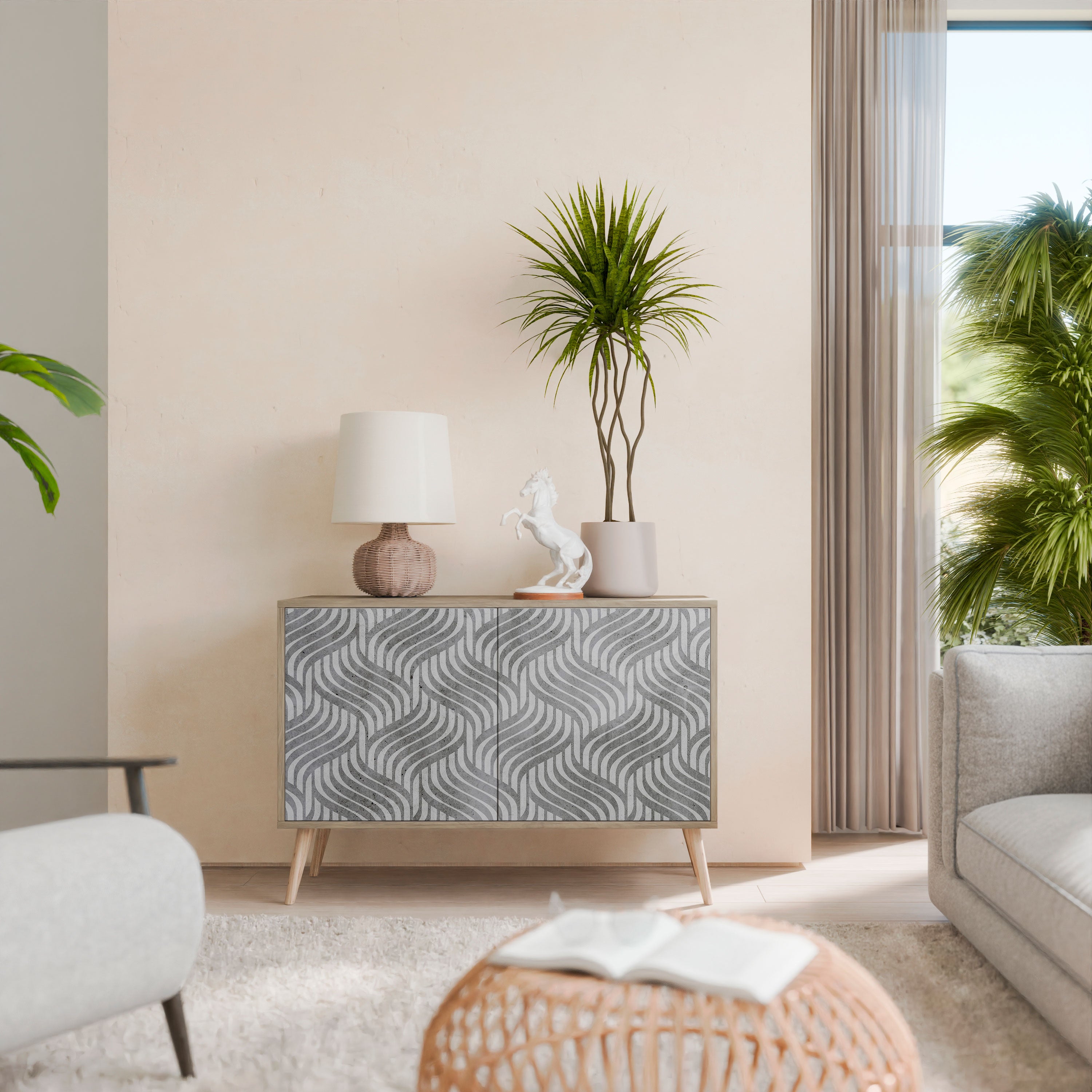 CONCRETE MOVEMENT 2-Door Sideboard