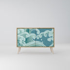 ASIAN SWAY Dvoudveřová komoda