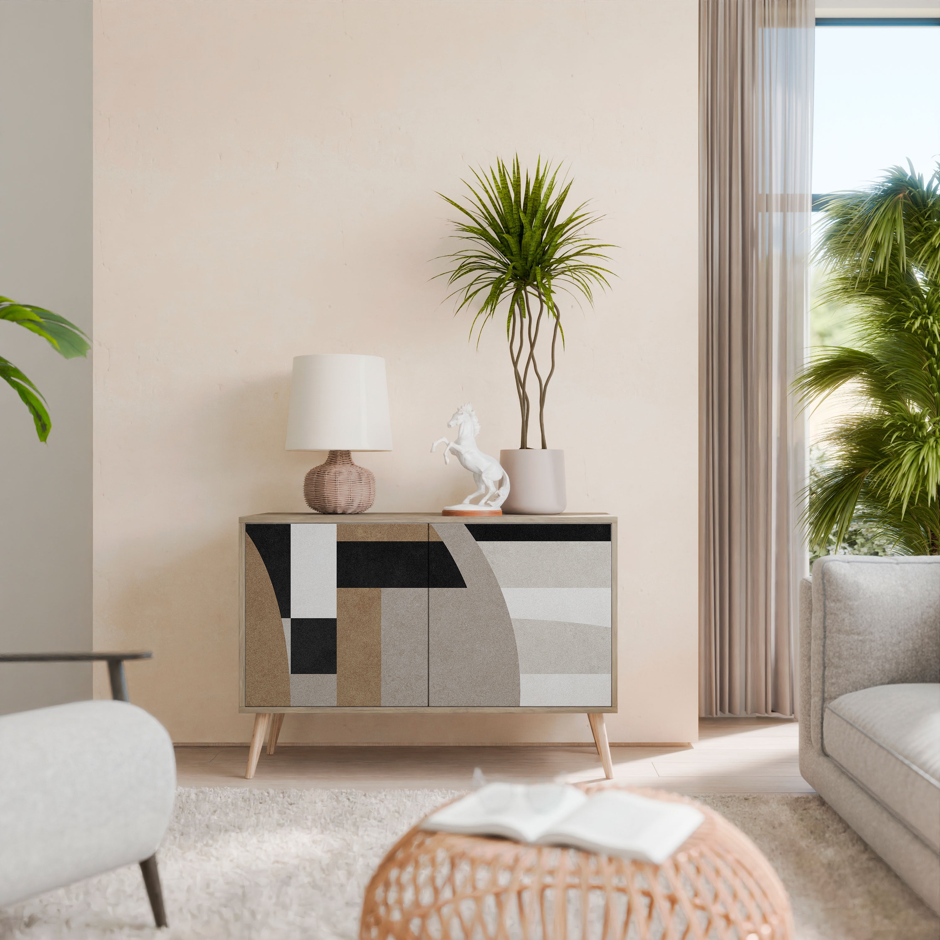 DELICATE MEMENTO 2-Door Sideboard