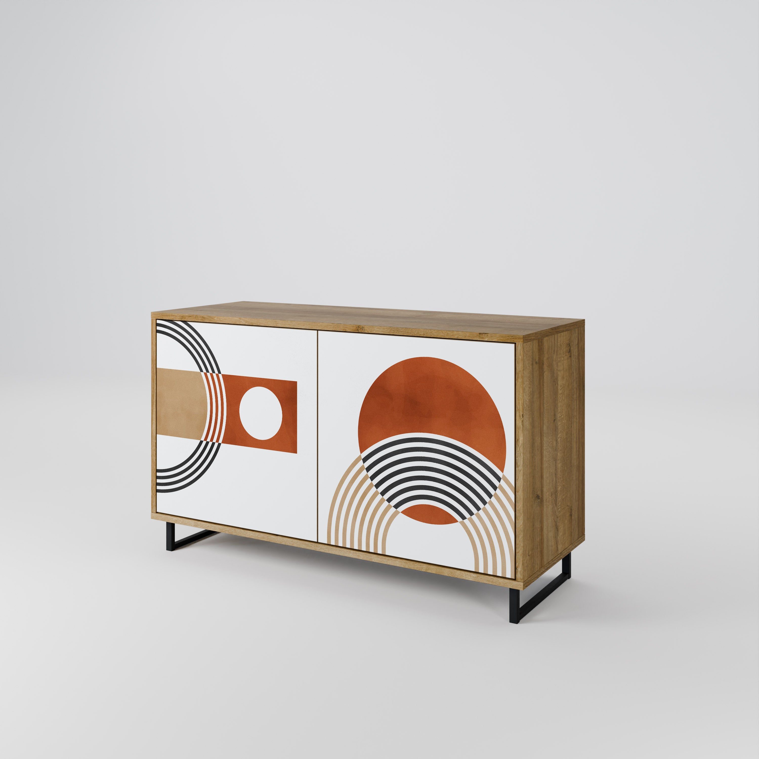 CIRCLE RHYTM 2-Door Sideboard