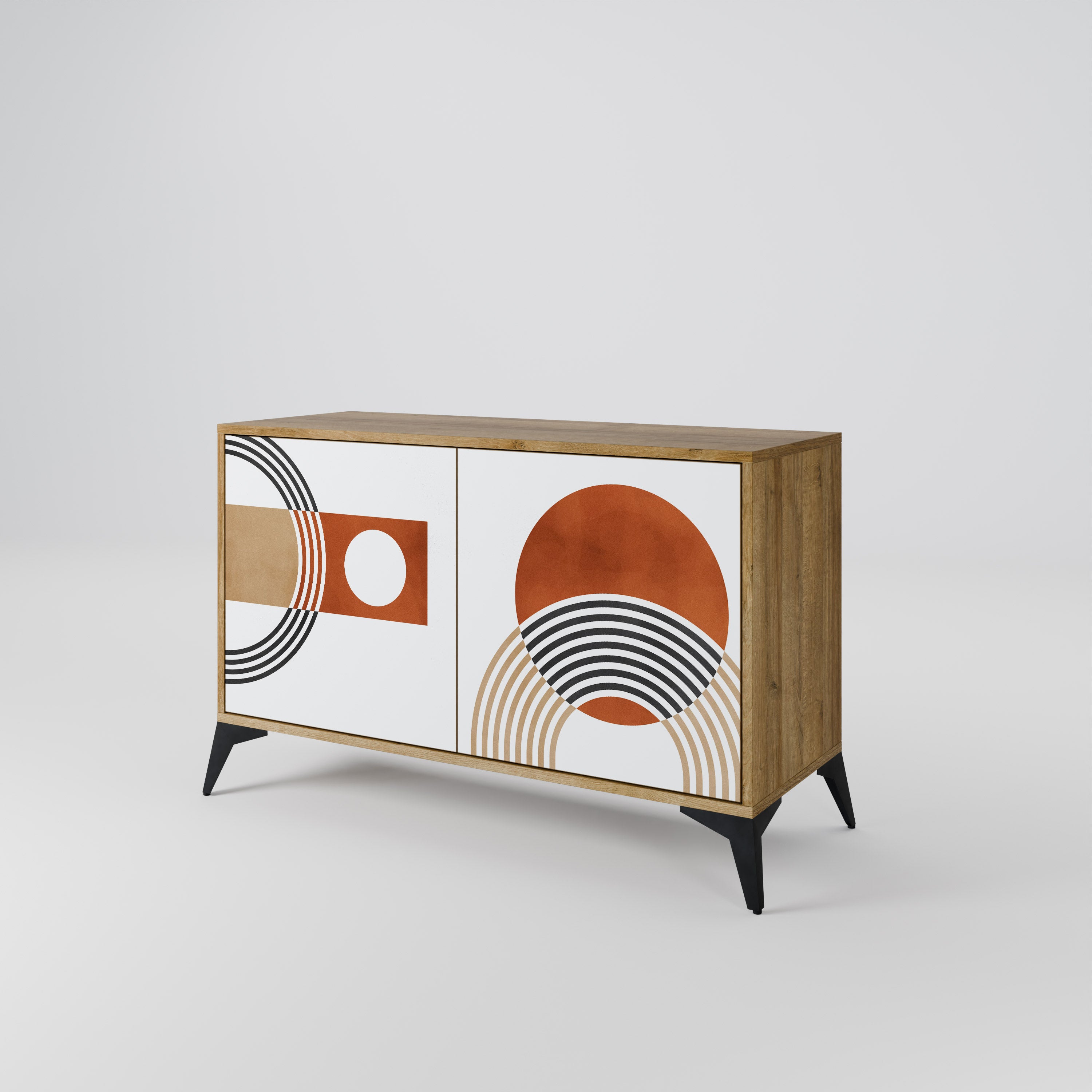 CIRCLE RHYTM 2-Door Sideboard