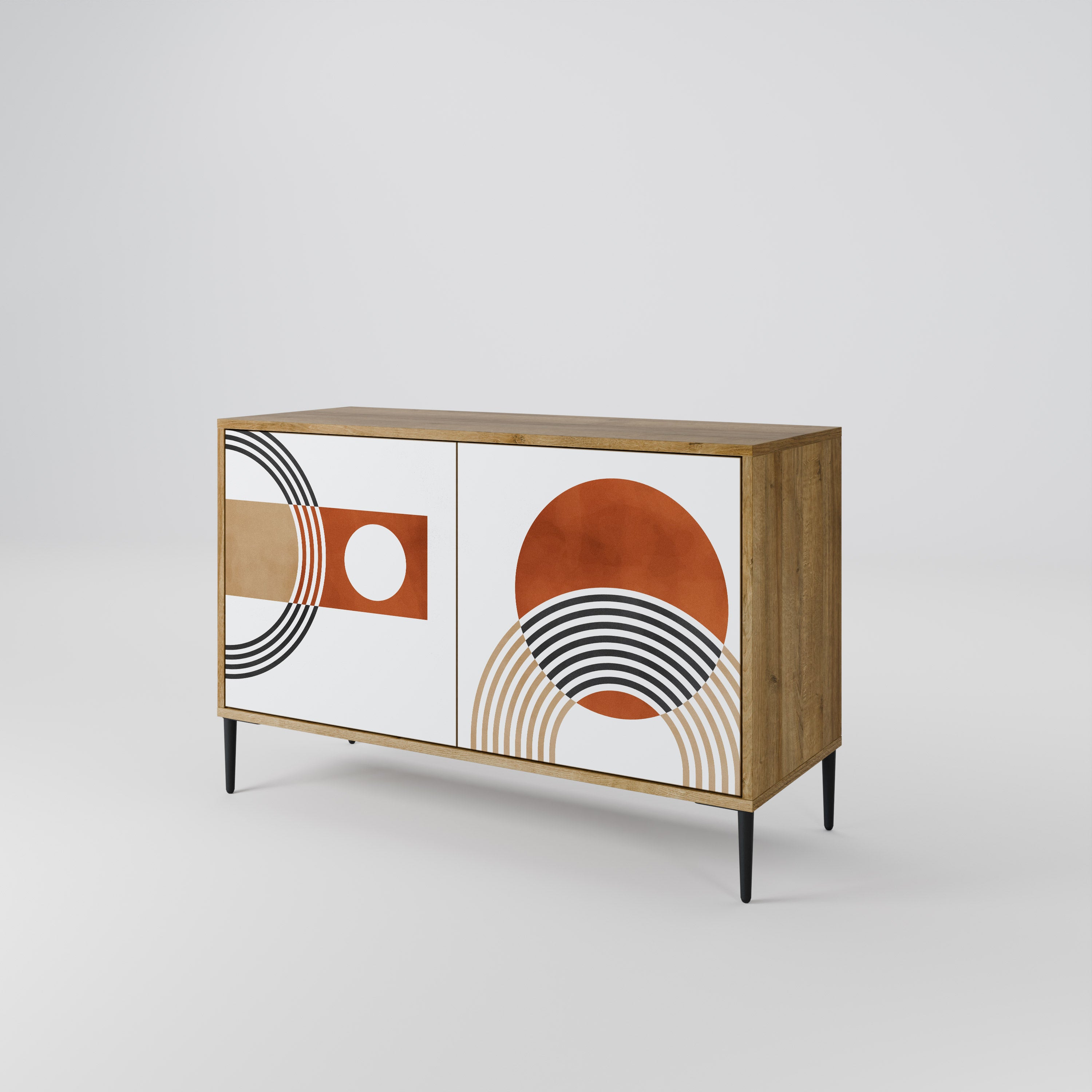 CIRCLE RHYTM 2-Door Sideboard