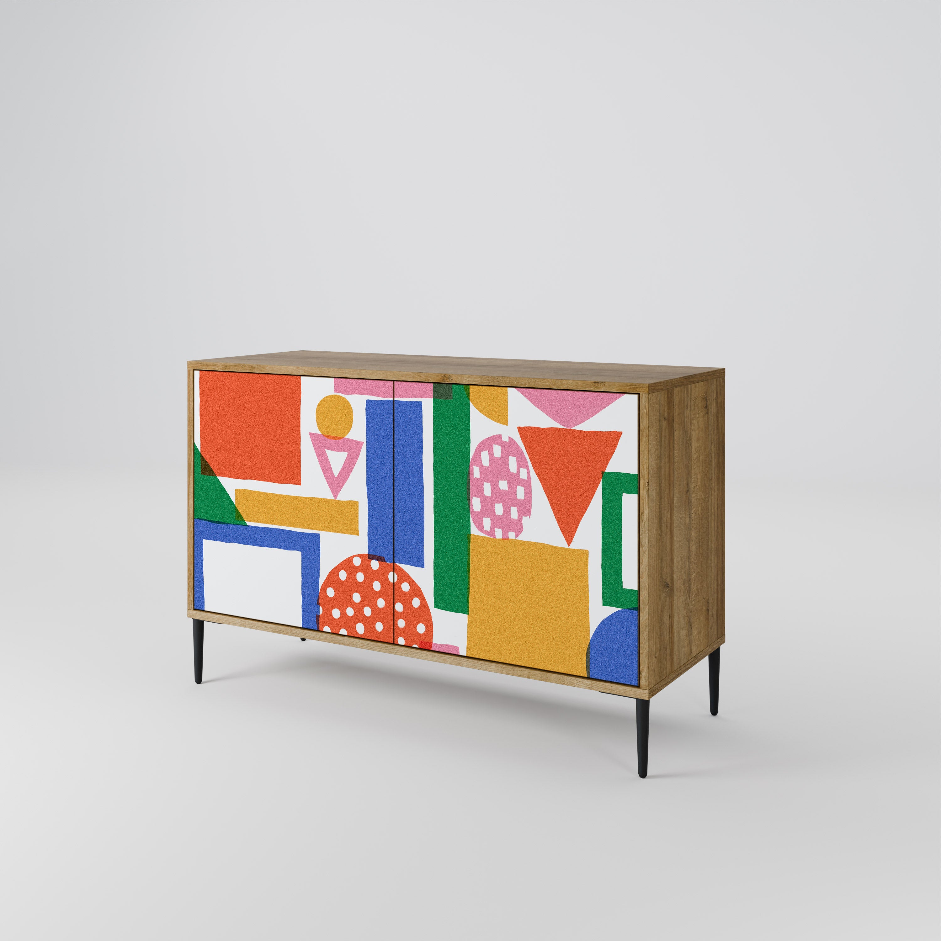 GEOMETRIC GLIMMER 2-Door Sideboard
