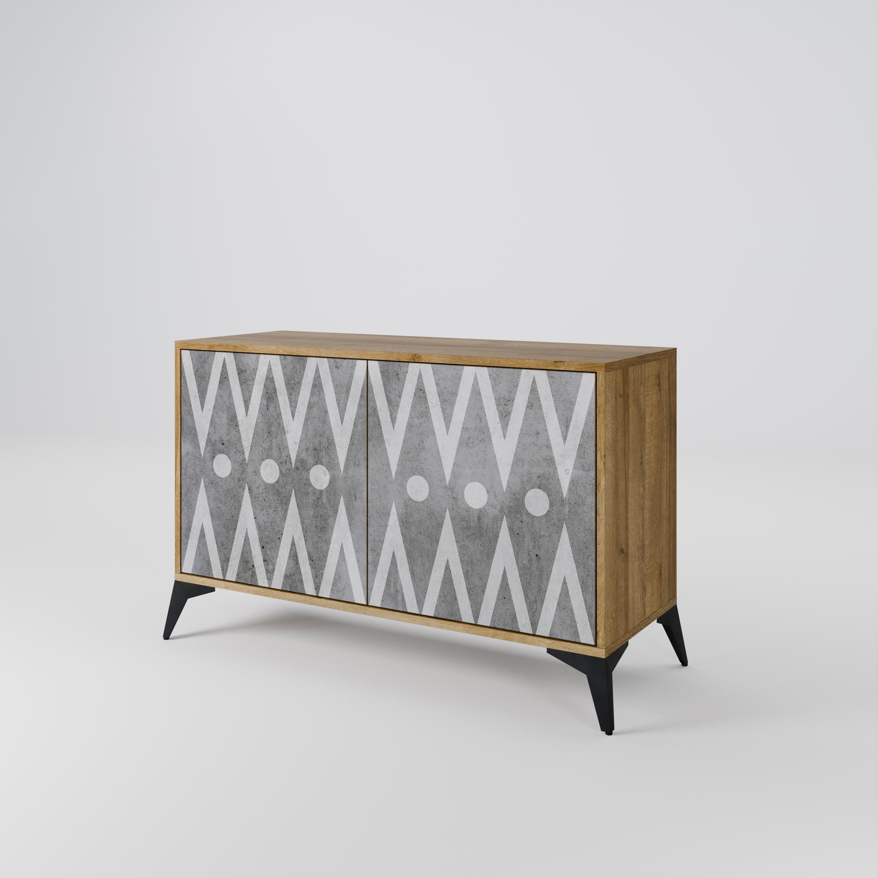 SHARP EDGES 2-Door Sideboard