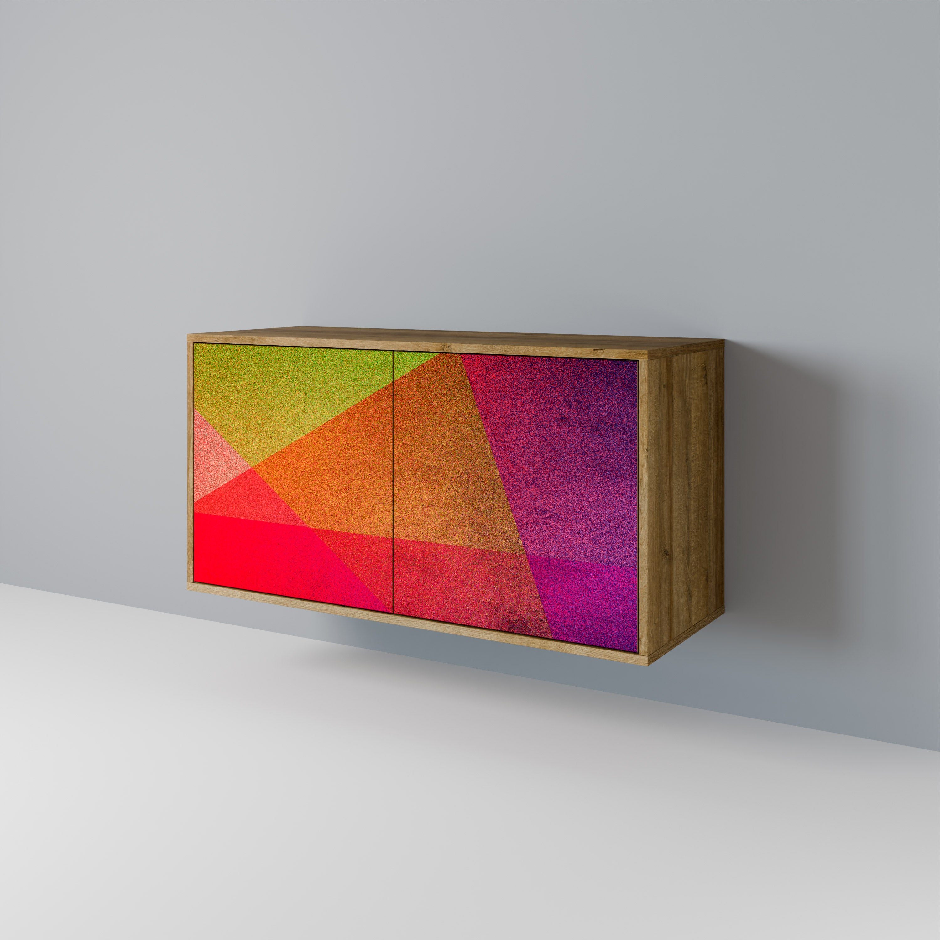 VIVID GEOMETRY 2-Door Sideboard