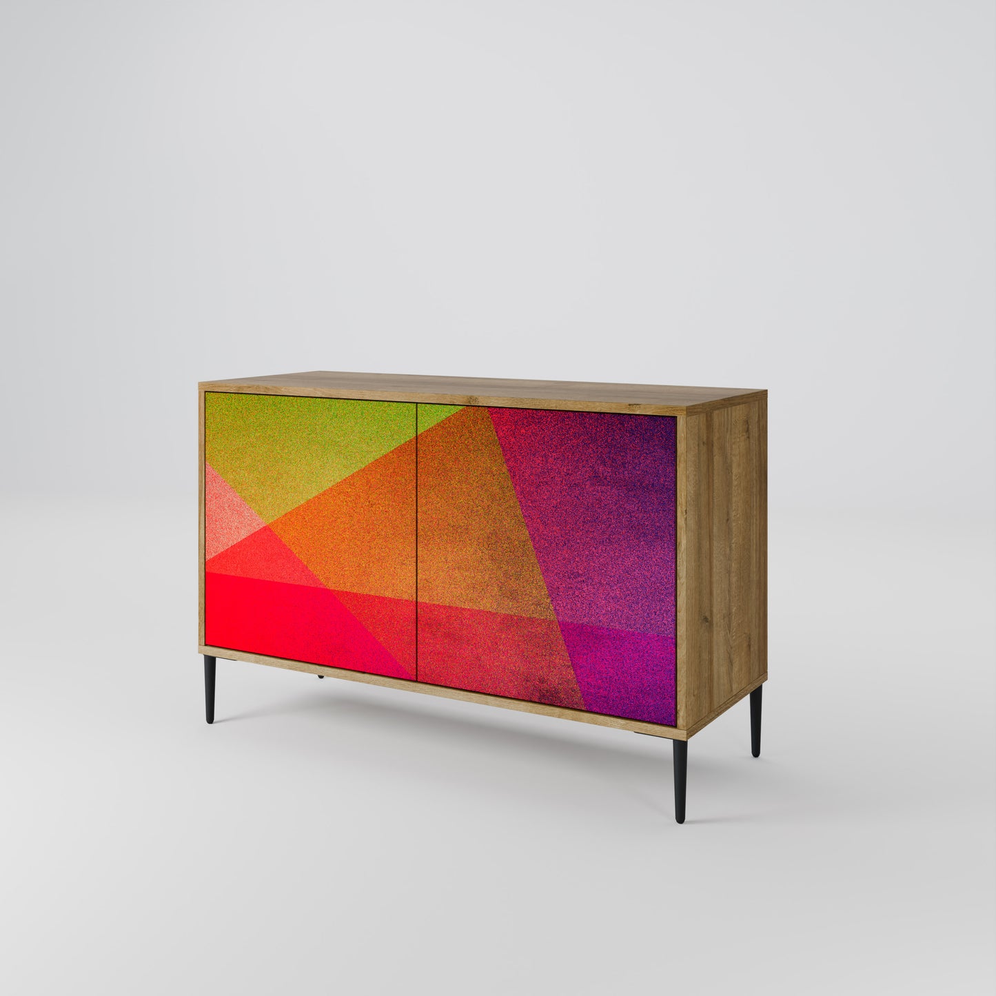 VIVID GEOMETRY Dvoudveřová komoda